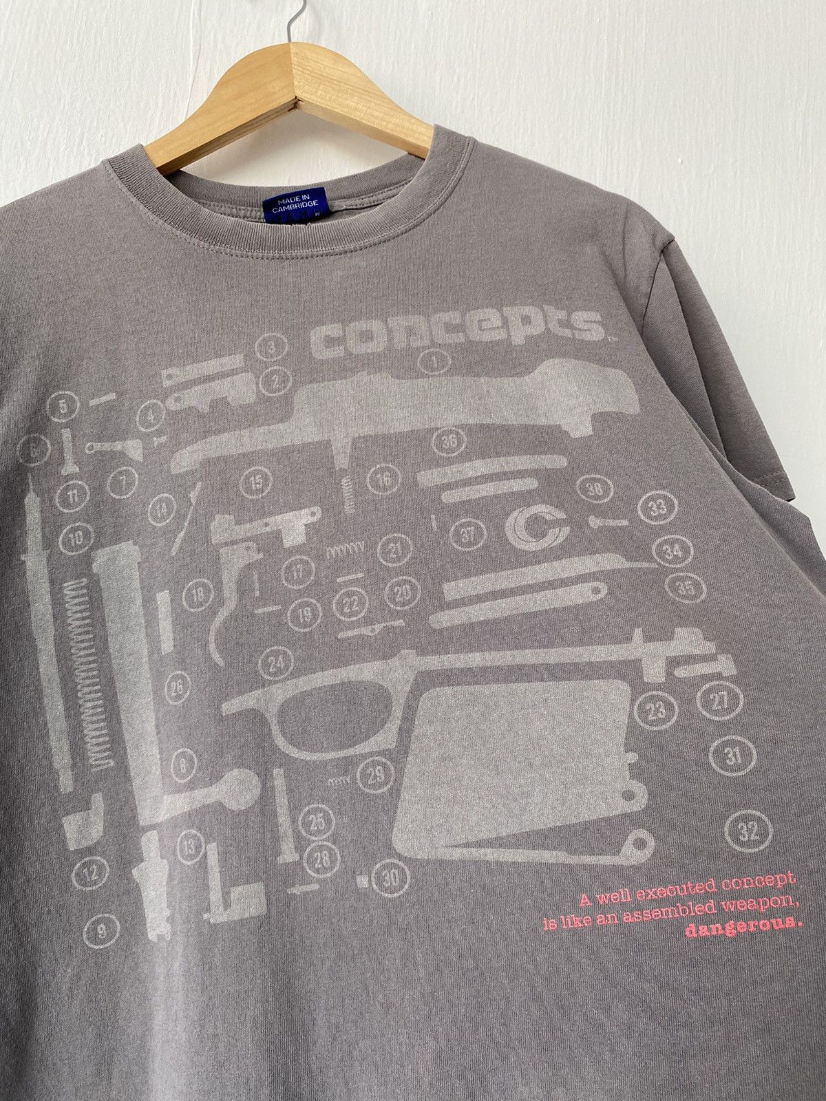 CNCPTS Vintage Concepts T-shirt Size US M / EU 48-50 / 2 - 2 Thumbnail