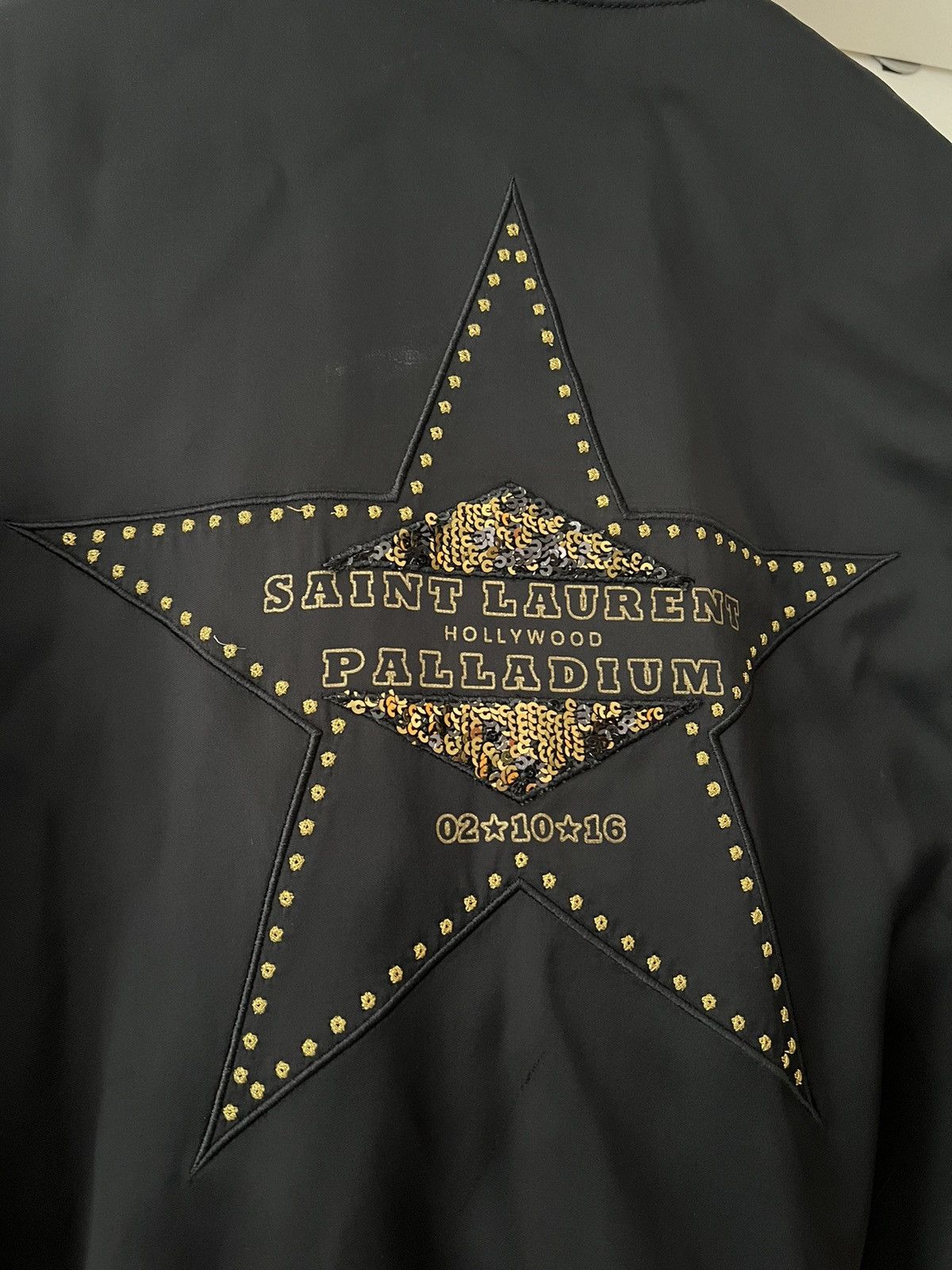 Hedi Slimane × Saint Laurent Paris 16FW Hollywood Palladium Teddy Jacket sz44 Size US S / EU 44-46 / 1 - 5 Thumbnail