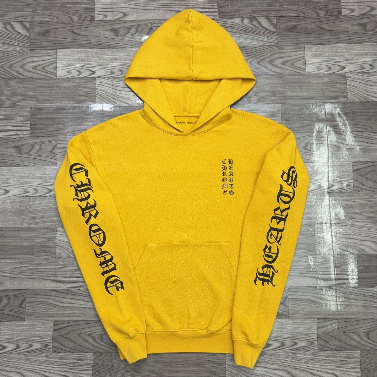 Chrome Hearts Chrome Hearts Vertical Logo Graphic Print Hoodie Size US XS / EU 42 / 0 - 4 Thumbnail