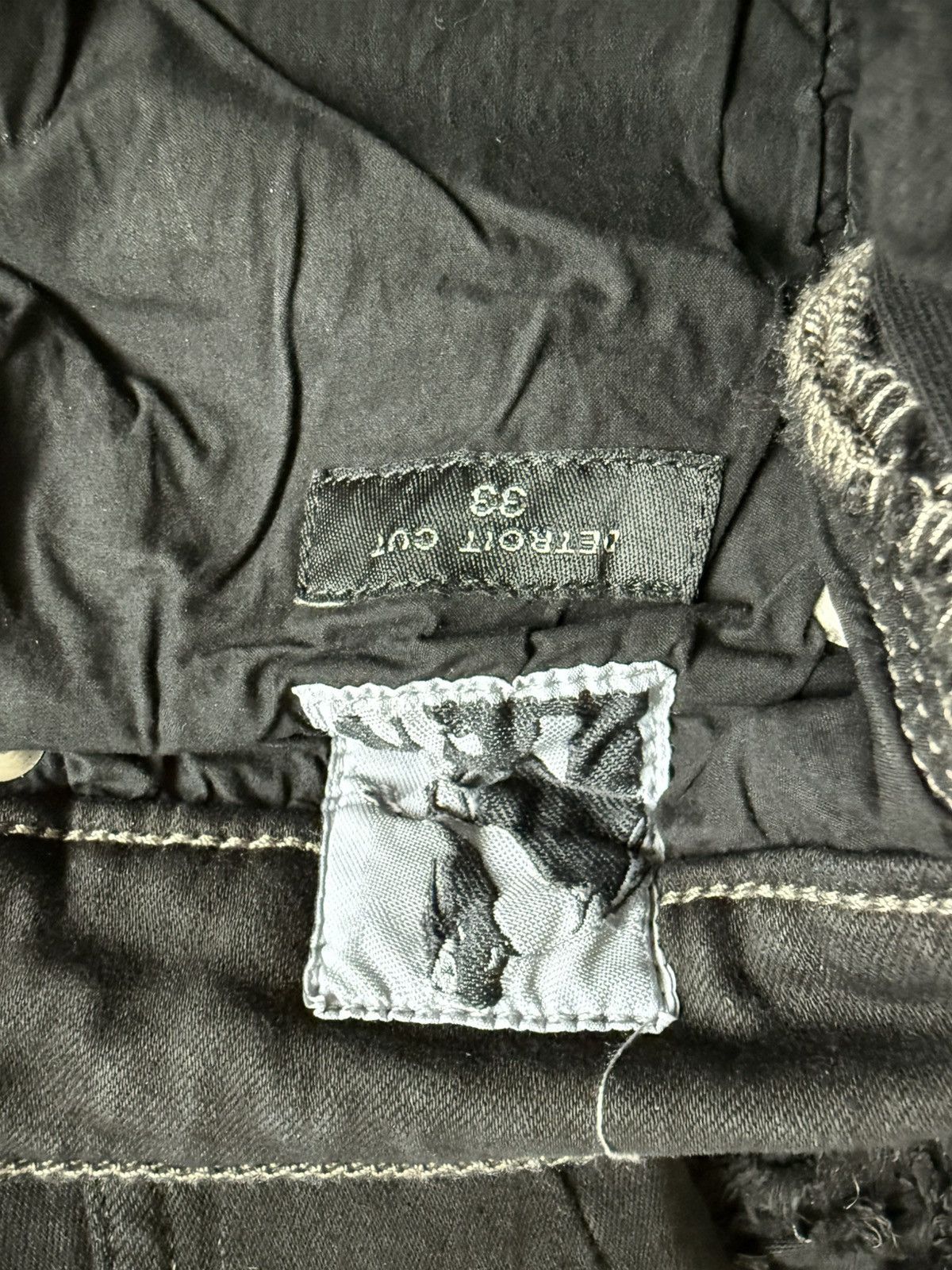 Rick Owens DRKSHDW DETROIT RIPPED SKINNY JEANS Size US 33 - 5 Thumbnail