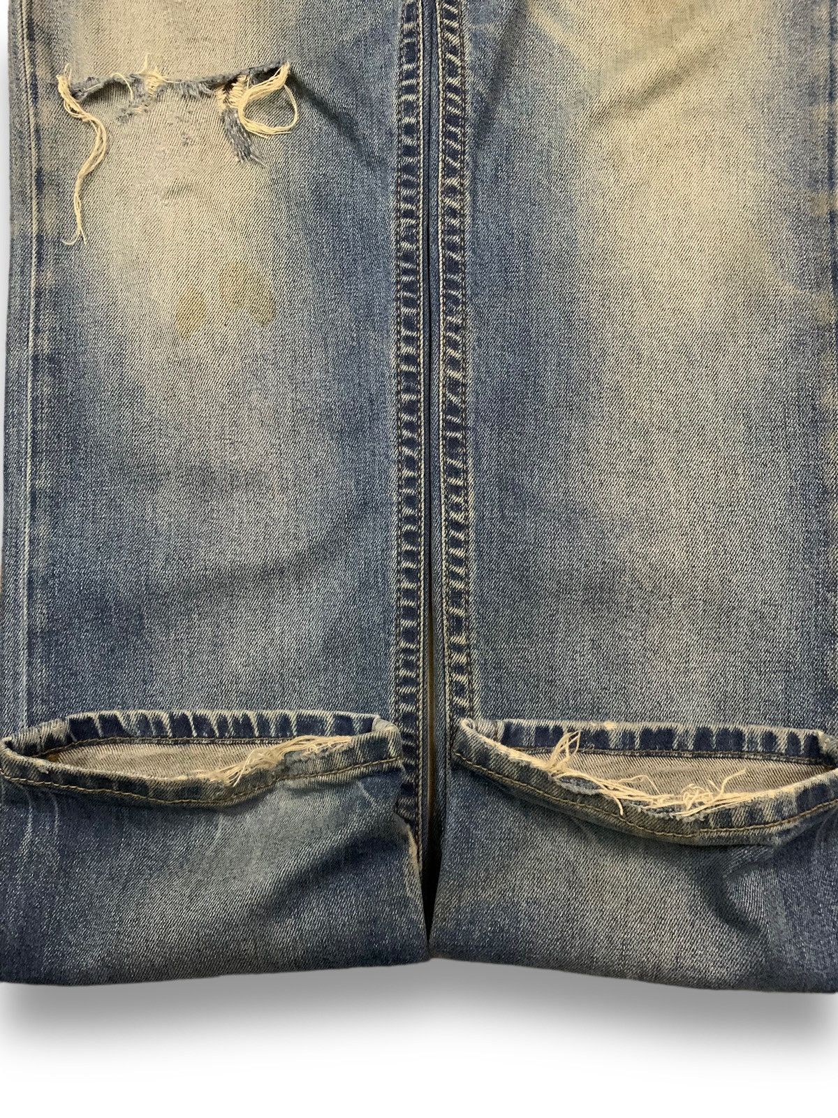 Diesel Diesel Industry Akee Mud Wash Distressed Grunge Jeans Size US 32 / EU 48 - 8 Thumbnail