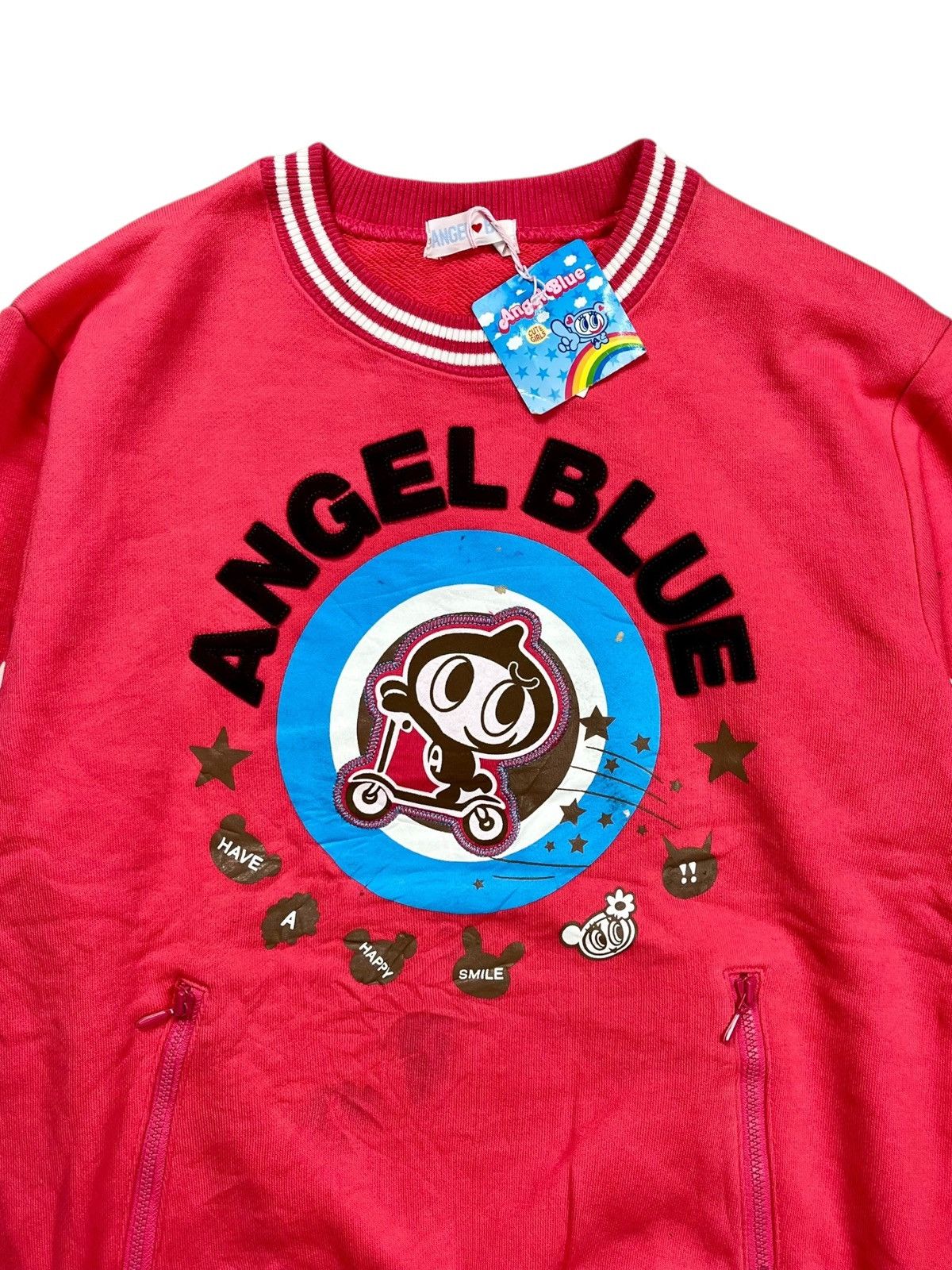 Angel Blue 2000s Angel Blue - Scooter Mascots Crewneck Size US M / EU 48-50 / 2 - 4 Thumbnail