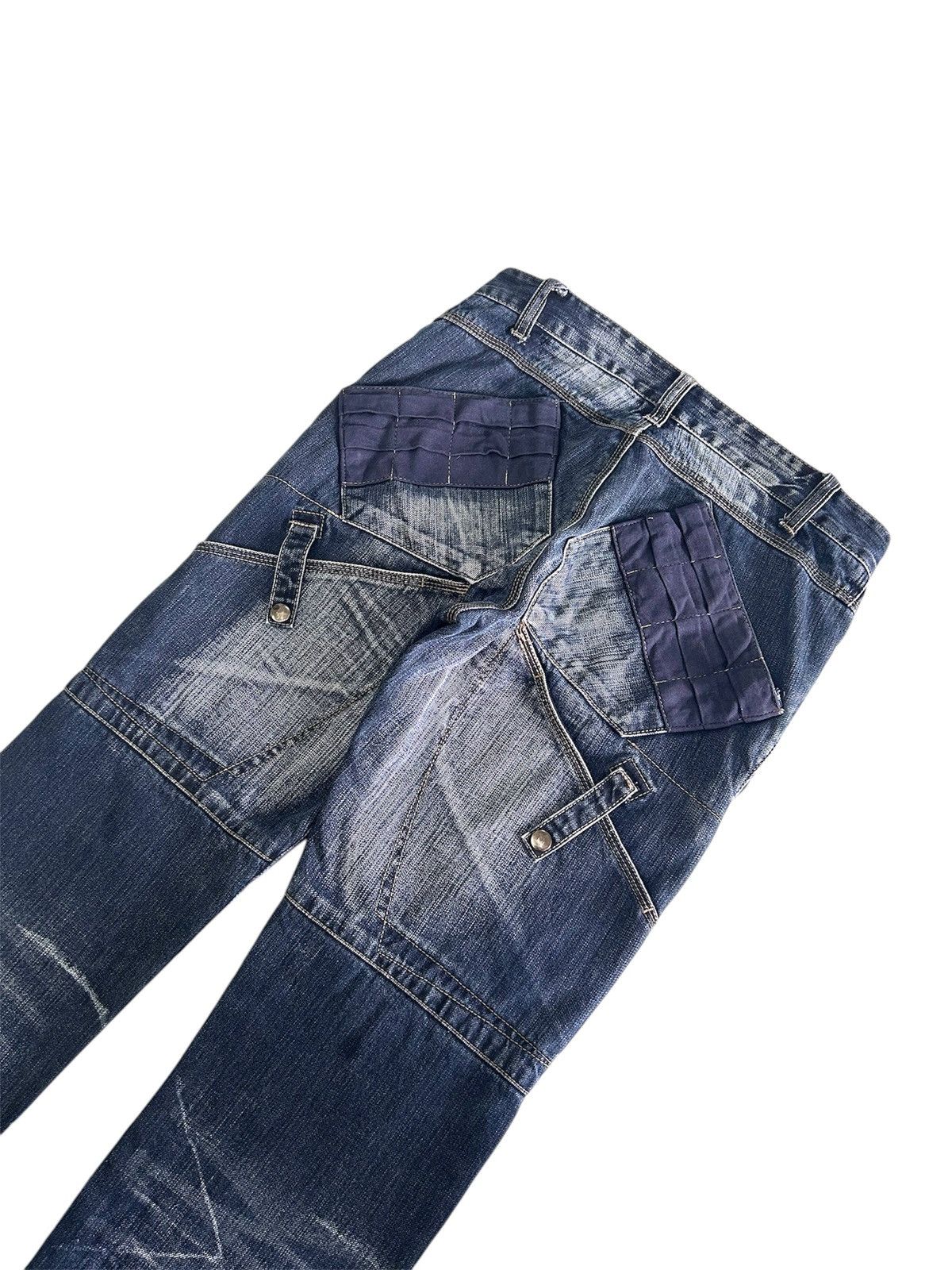 PPFM × Vintage 💥 Vintage Japanese Denim PPFM Mad Punk Jeans Size US 31 - 9 Thumbnail