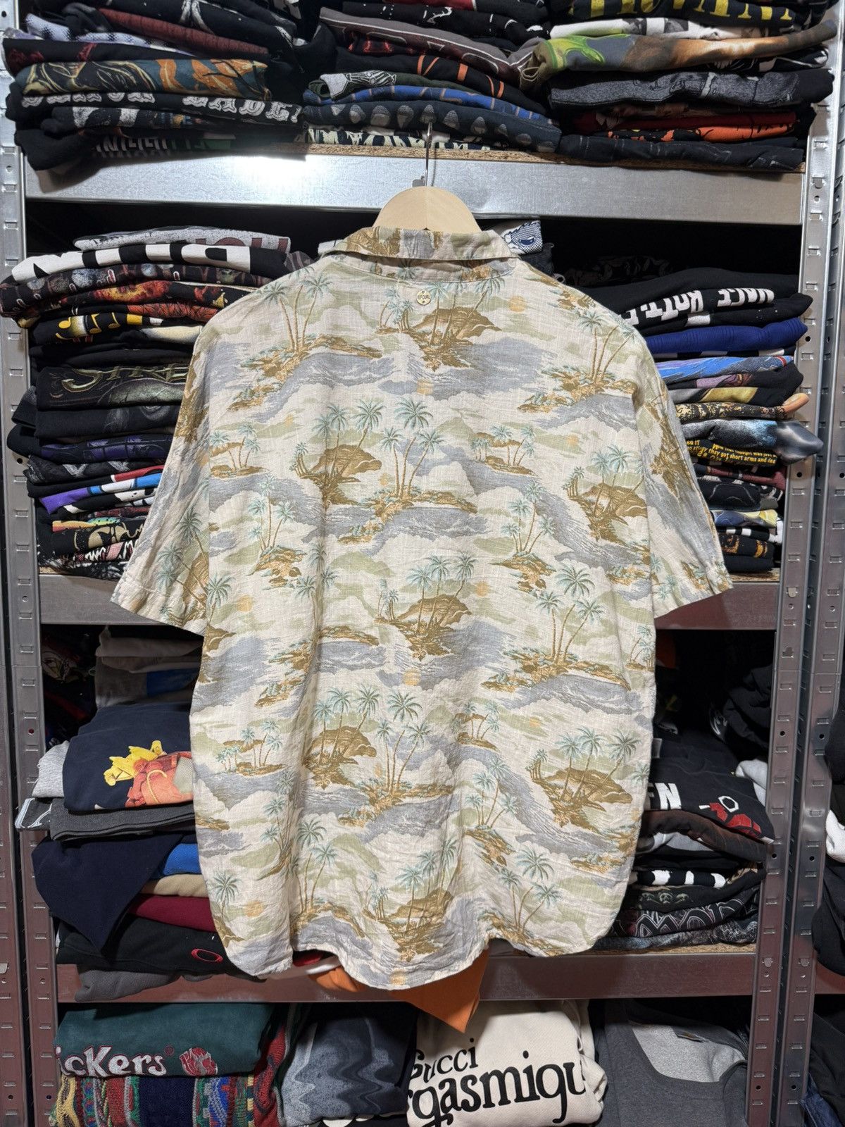 Rip Curl Rare Vintage Rip Curl Beach Palm Trees Hawaiian Button Shirt Size US XL / EU 56 / 4 - 2 Thumbnail