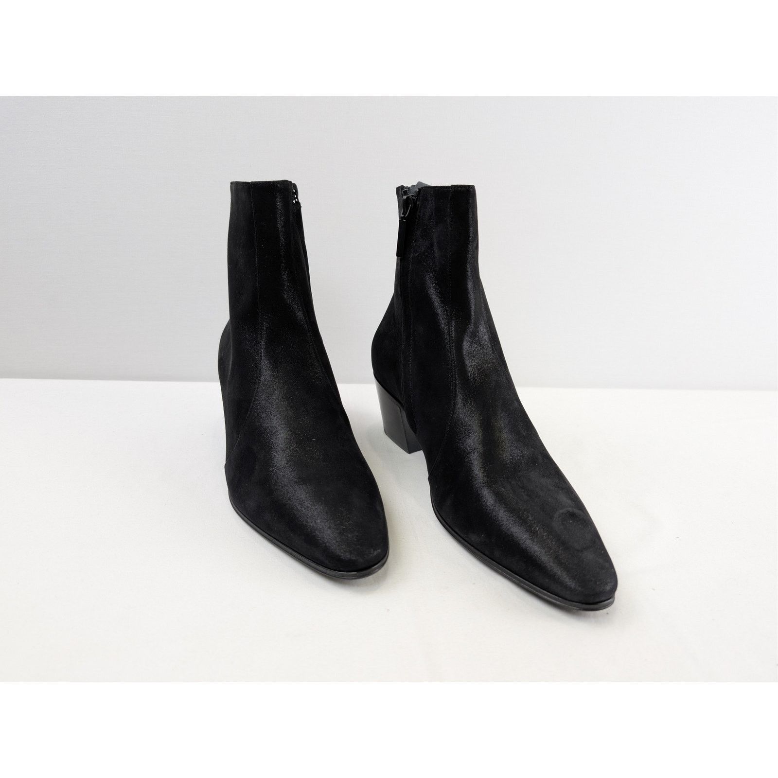 Saint Laurent Paris o1rshd1 Q:2 / Hydra Vassili 60 Zip Boots in Black 42.5 Size US 9.5 / EU 42-43 - 5 Thumbnail