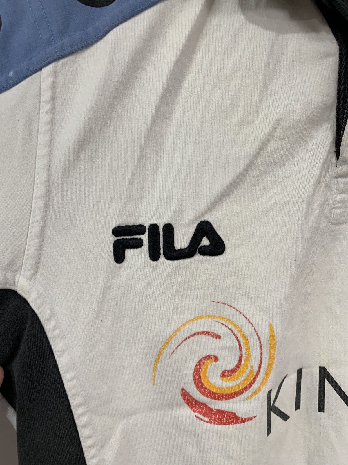 Fila × Vintage Cardiff RFC 1999 Home Rugby Shirt Vintage Fila Jersey Size S Size US S / EU 44-46 / 1 - 8 Thumbnail