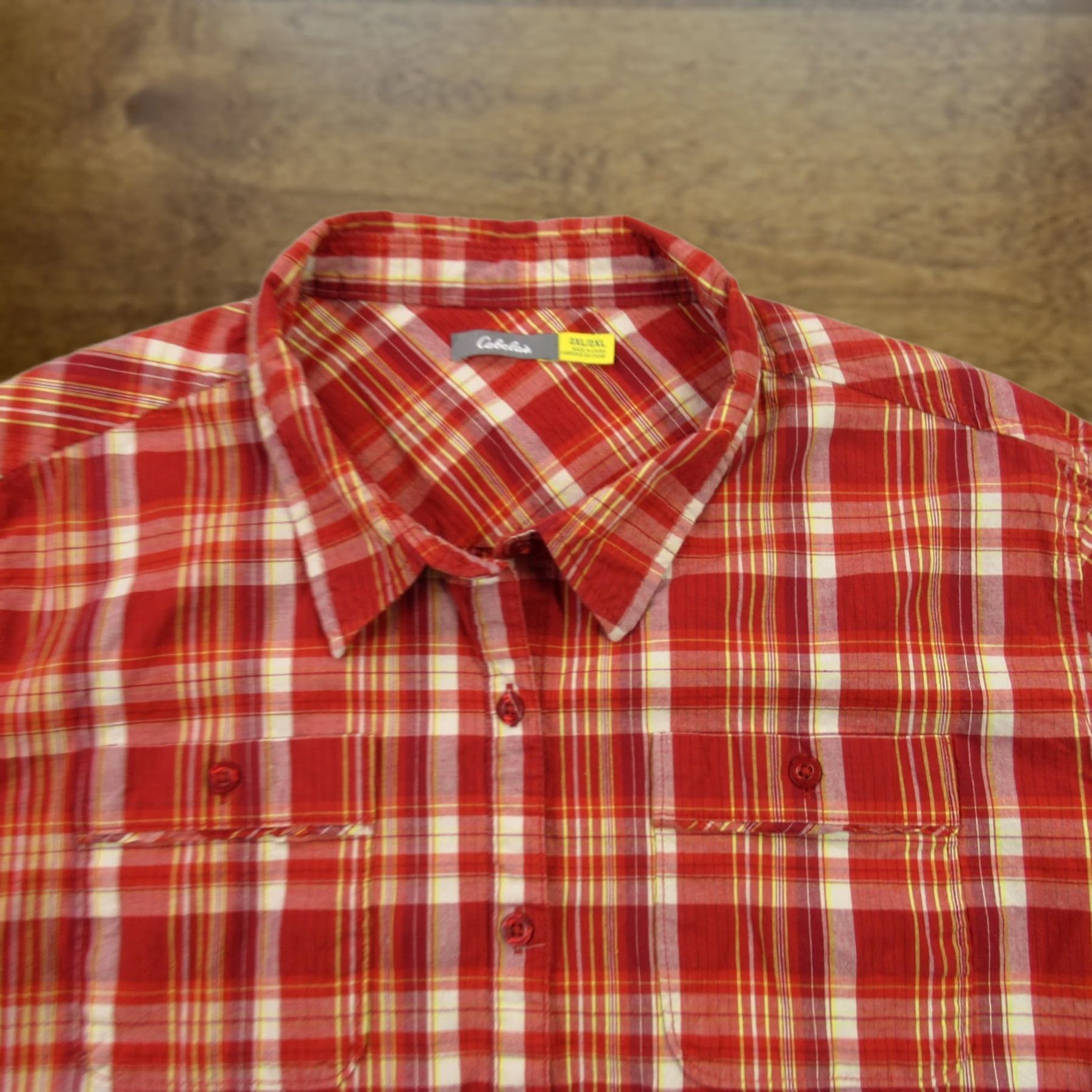 Vintage Cabelas Shirt Womens 2XL Long Sleeve Button Up Outdoor Lightweight Plaid Shirt レディース Long Sleeve Button-Up Outdoor Lightweight Plaid 2XL Size XXL / US 16-18 / IT 52-54 - 1 Thumbnail