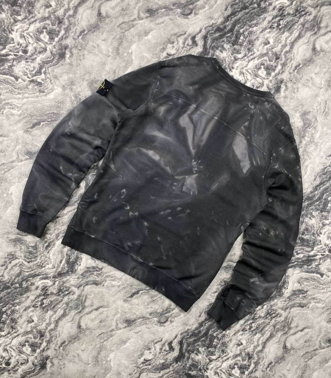 Stone Island Stone Island Tie-Dye Sweatshirt Men Size L Gray Size US L / EU 52-54 / 3 - 2 Thumbnail