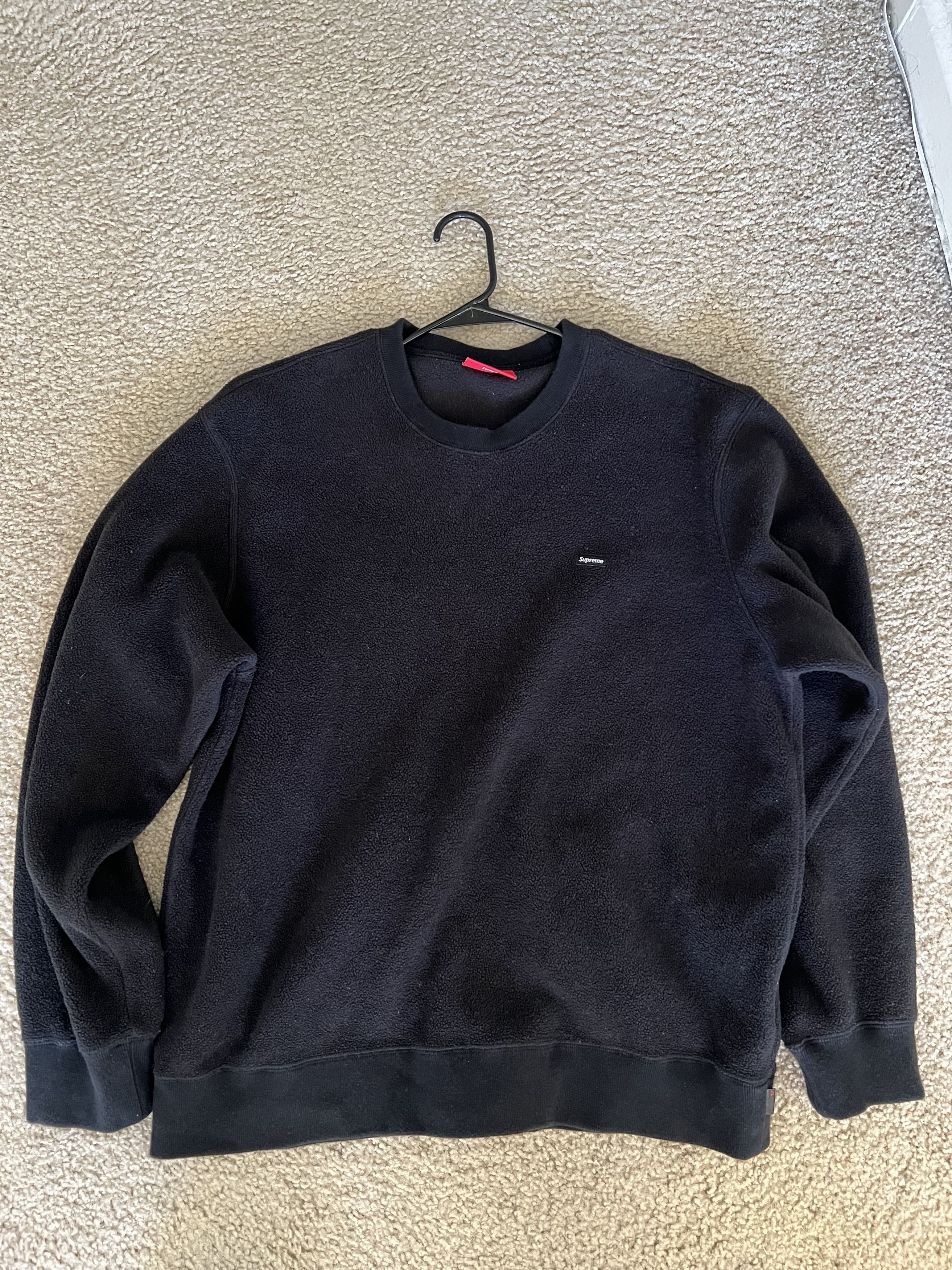 Supreme Supreme Polartec Small Box Crewneck Size US L / EU 52-54 / 3 - 1 Thumbnail