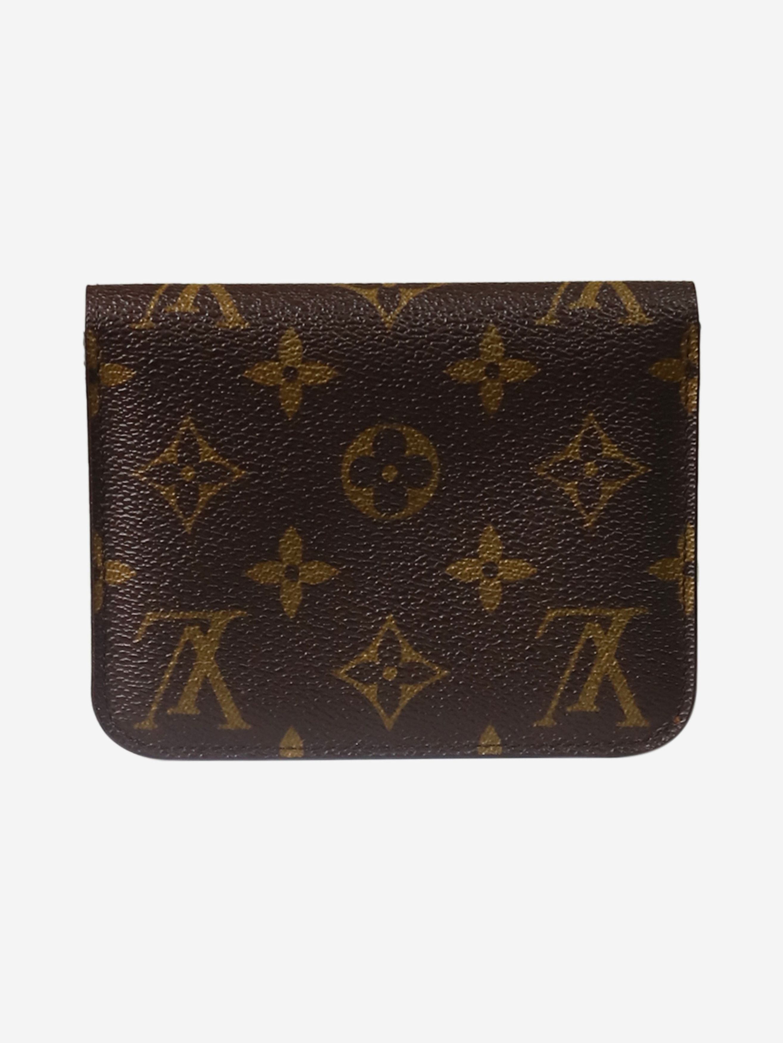 image of Louis Vuitton Brown Monogram Small Wallet, Women's