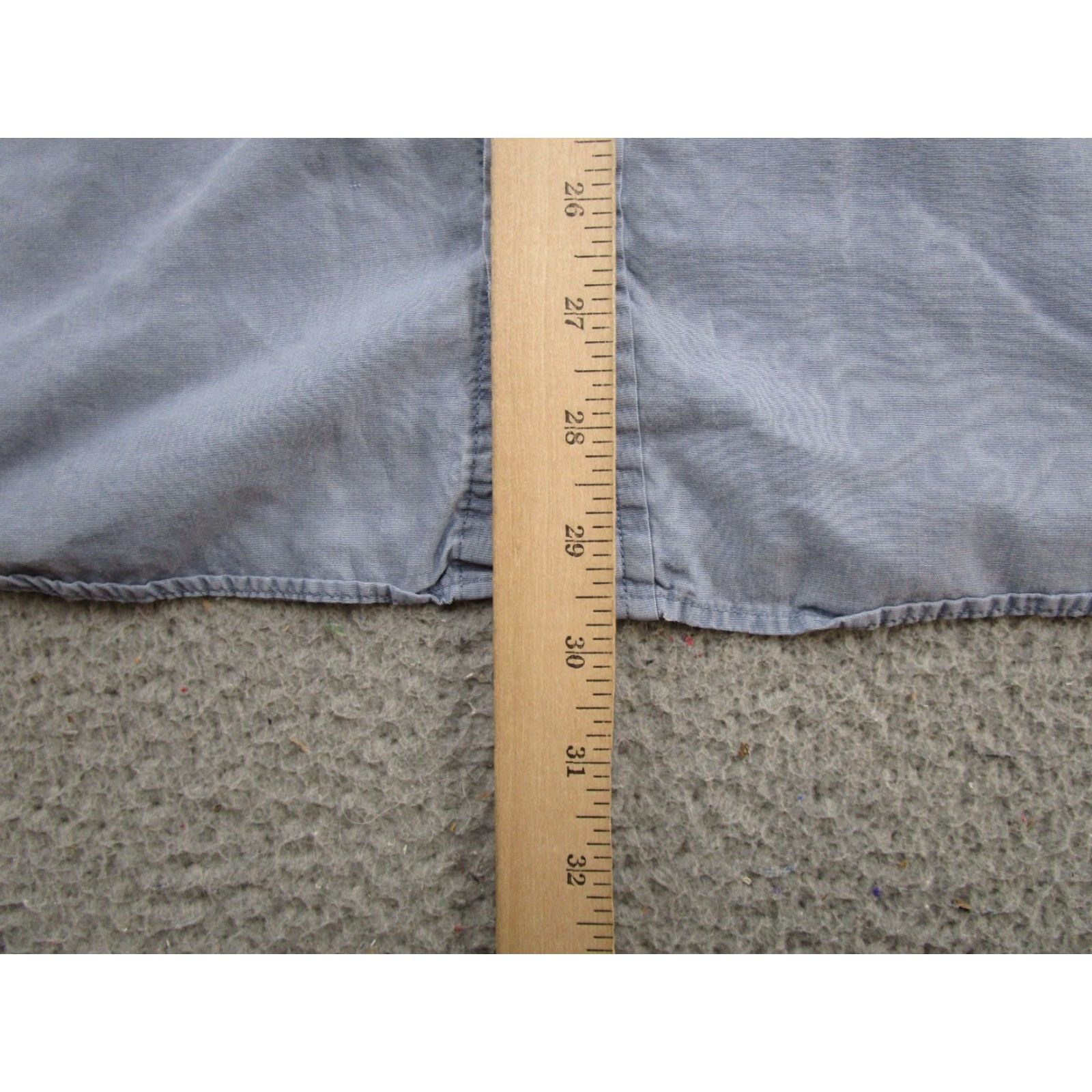 Toad&Co Toad&Co Shirt Mens Button Up Short Sleeve Tencel Blend Size M Blue Read Size US M / EU 48-50 / 2 - 6 Thumbnail