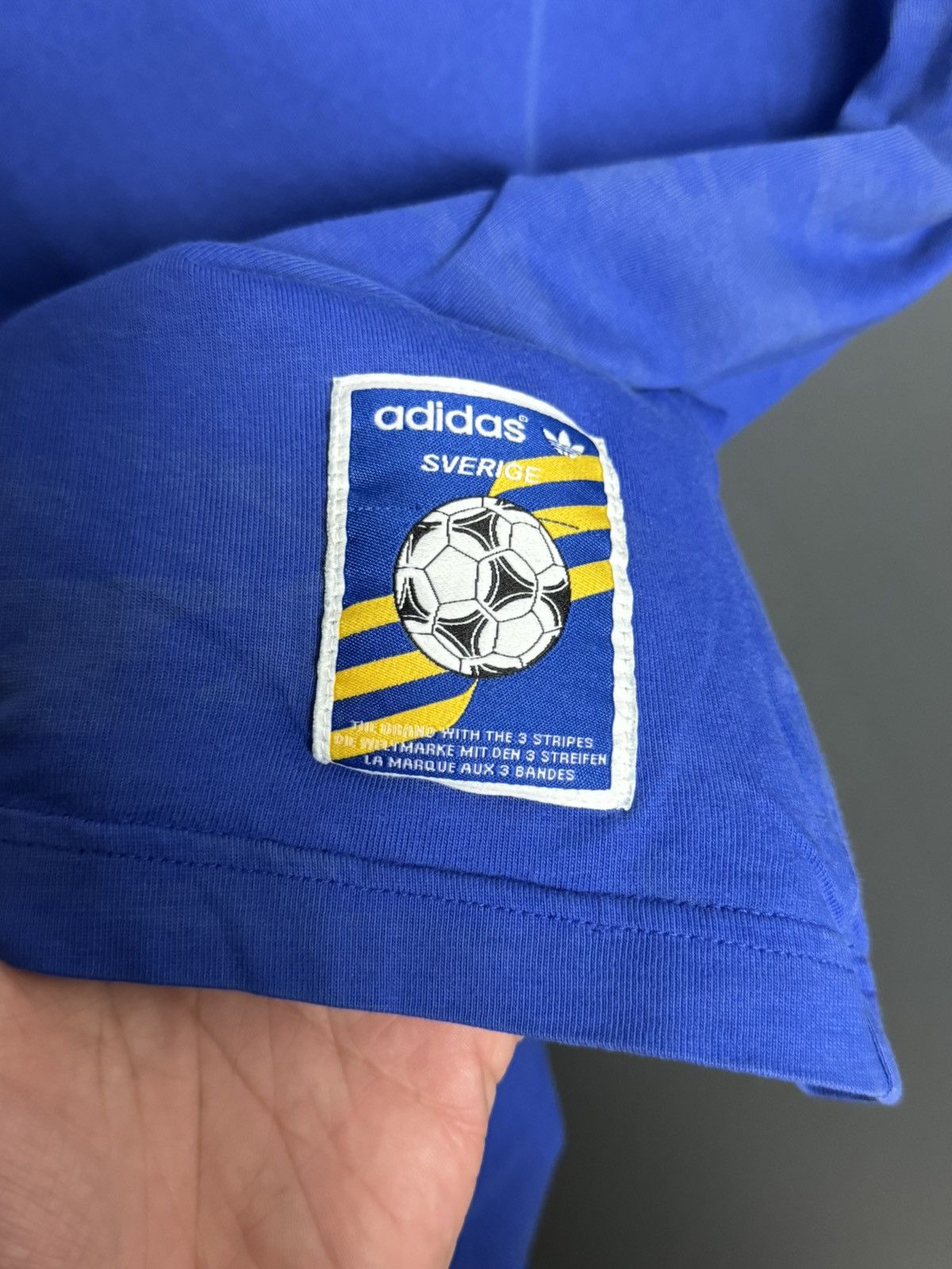 Adidas Adidas Originals Sweden National Team Retro Football Jersey Size US S / EU 44-46 / 1 - 5 Thumbnail