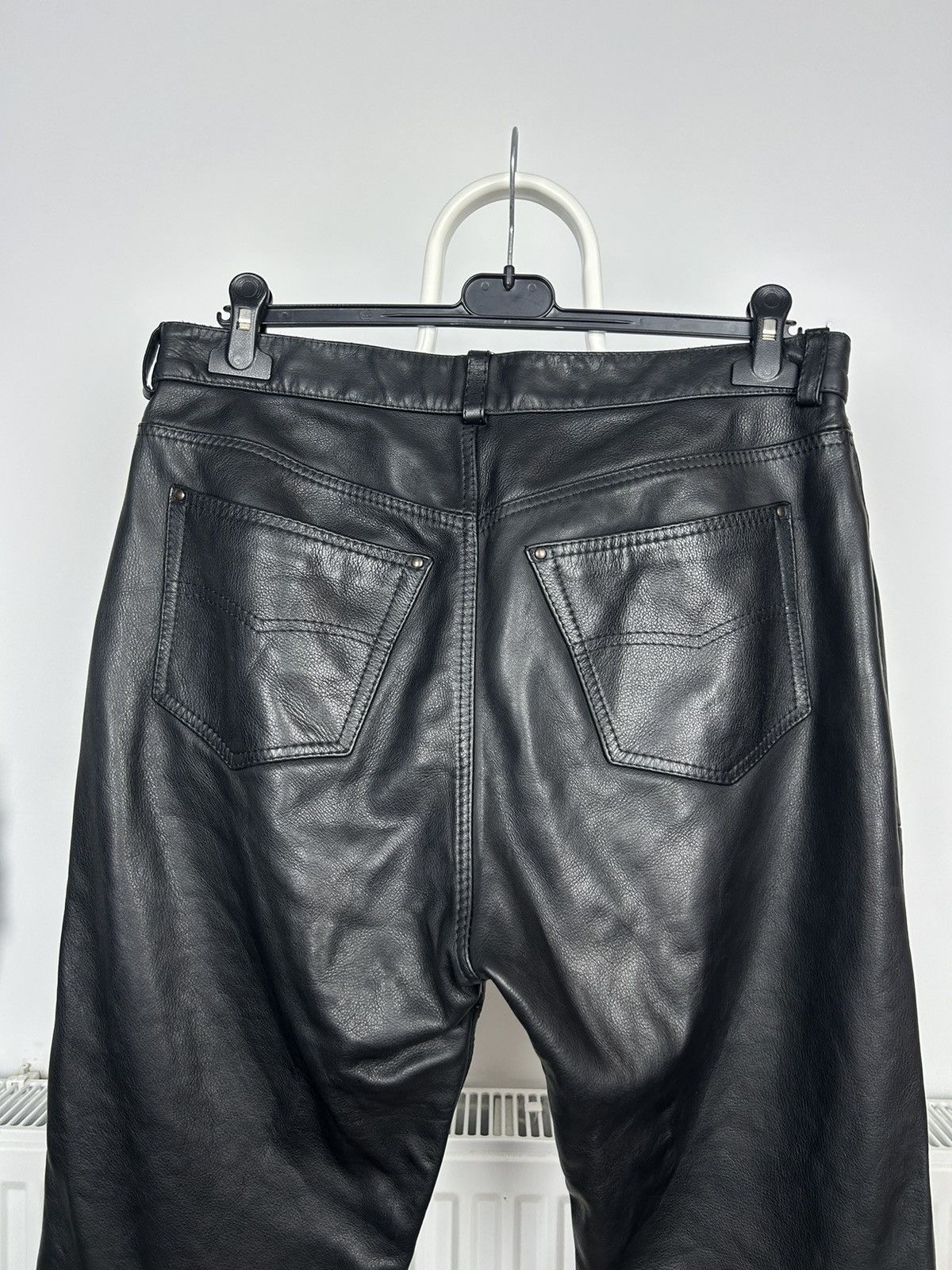 Dainese × Vintage Dainese Racing Leather Pants / Biker Pant Size US 36 / EU 52 - 7 Thumbnail