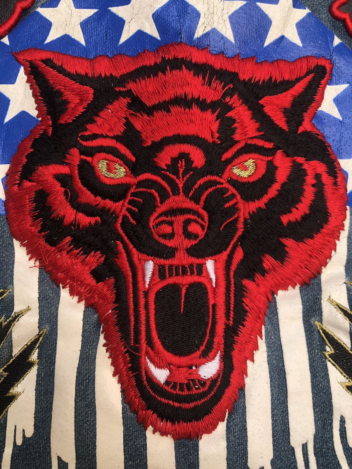 Levi's Levi’s Jeans Jacket Hoodie Patchwork Number Nine LGB Style Size US M / EU 48-50 / 2 - 14 Thumbnail