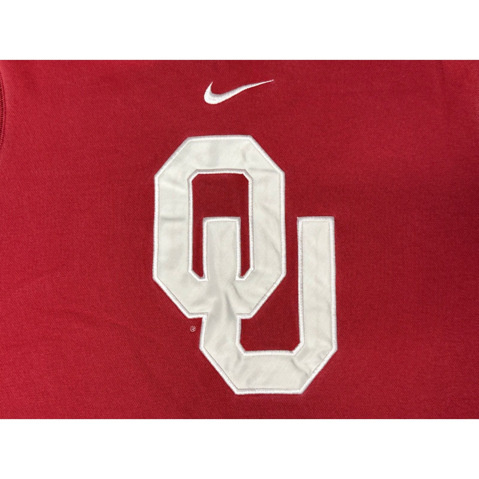 Nike Nike University of Oklahoma Sooners Center Check Hoodie L Size US L / EU 52-54 / 3 - 4 Thumbnail