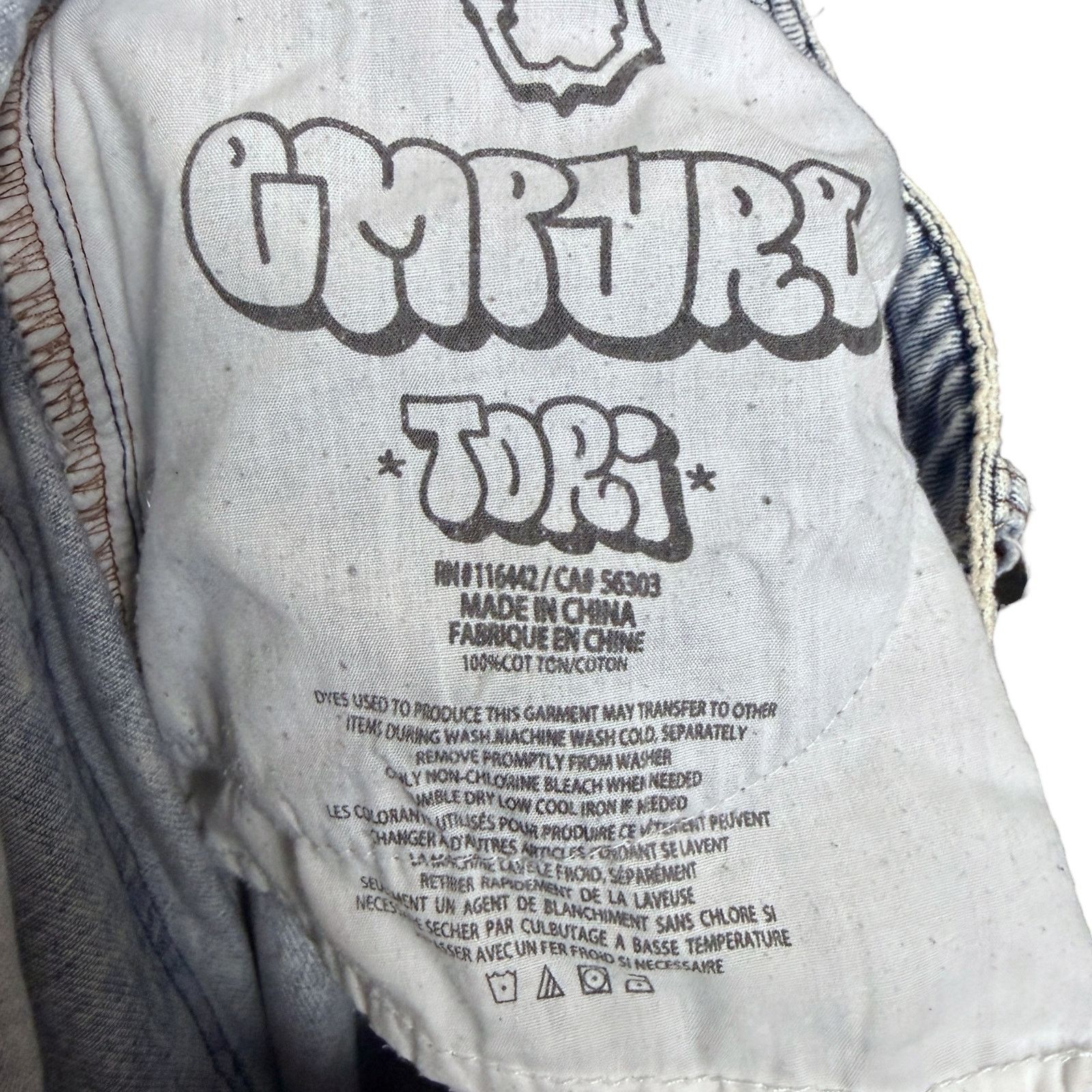 Empyre Empyre Tori Light Wash Distressed Women's 1 Jeans 27x30 Size 27" / US 4 / IT 40 - 7 Thumbnail