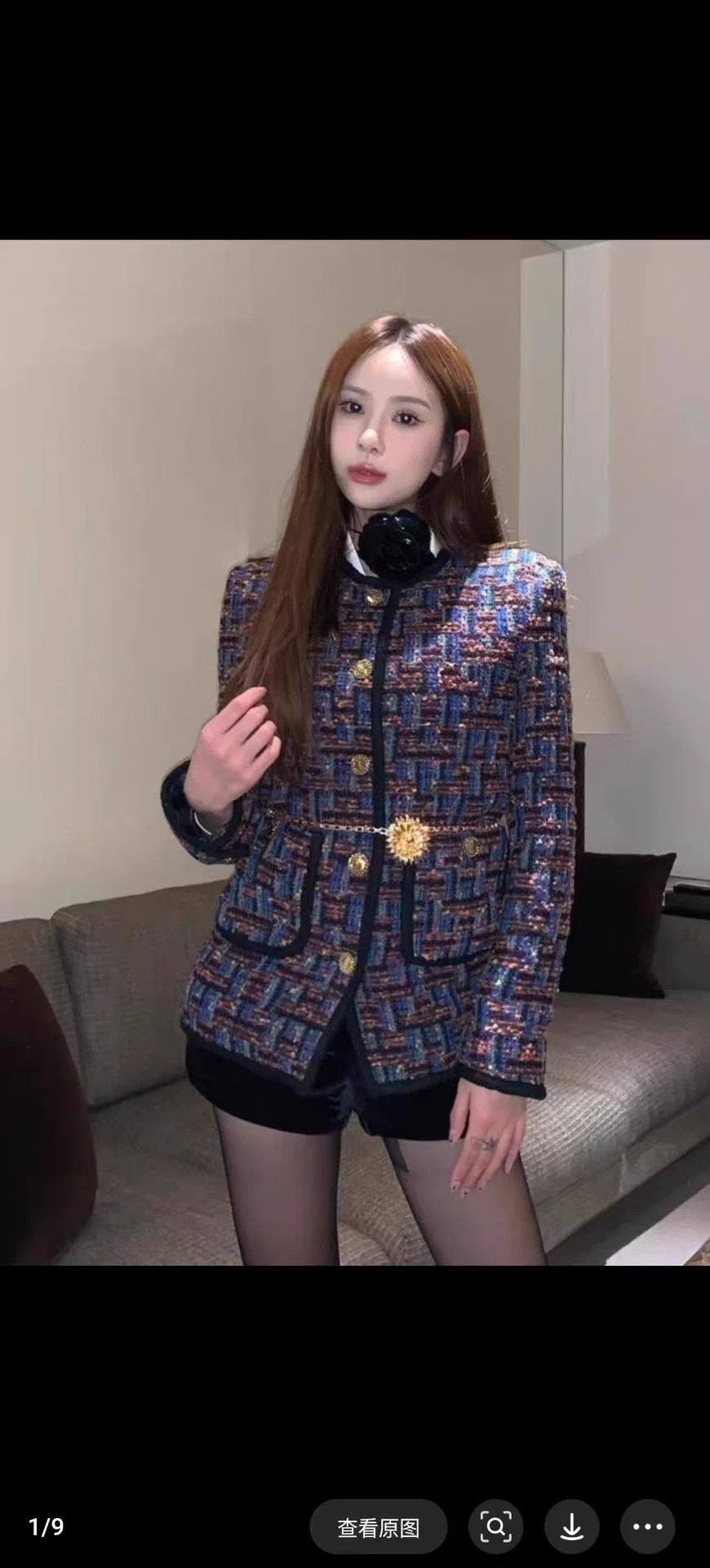 Saint Laurent Paris Saint Laurent Wool Blend Tweed Jacket 36 Size XS / US 0-2 / IT 36-38 - 4 Thumbnail