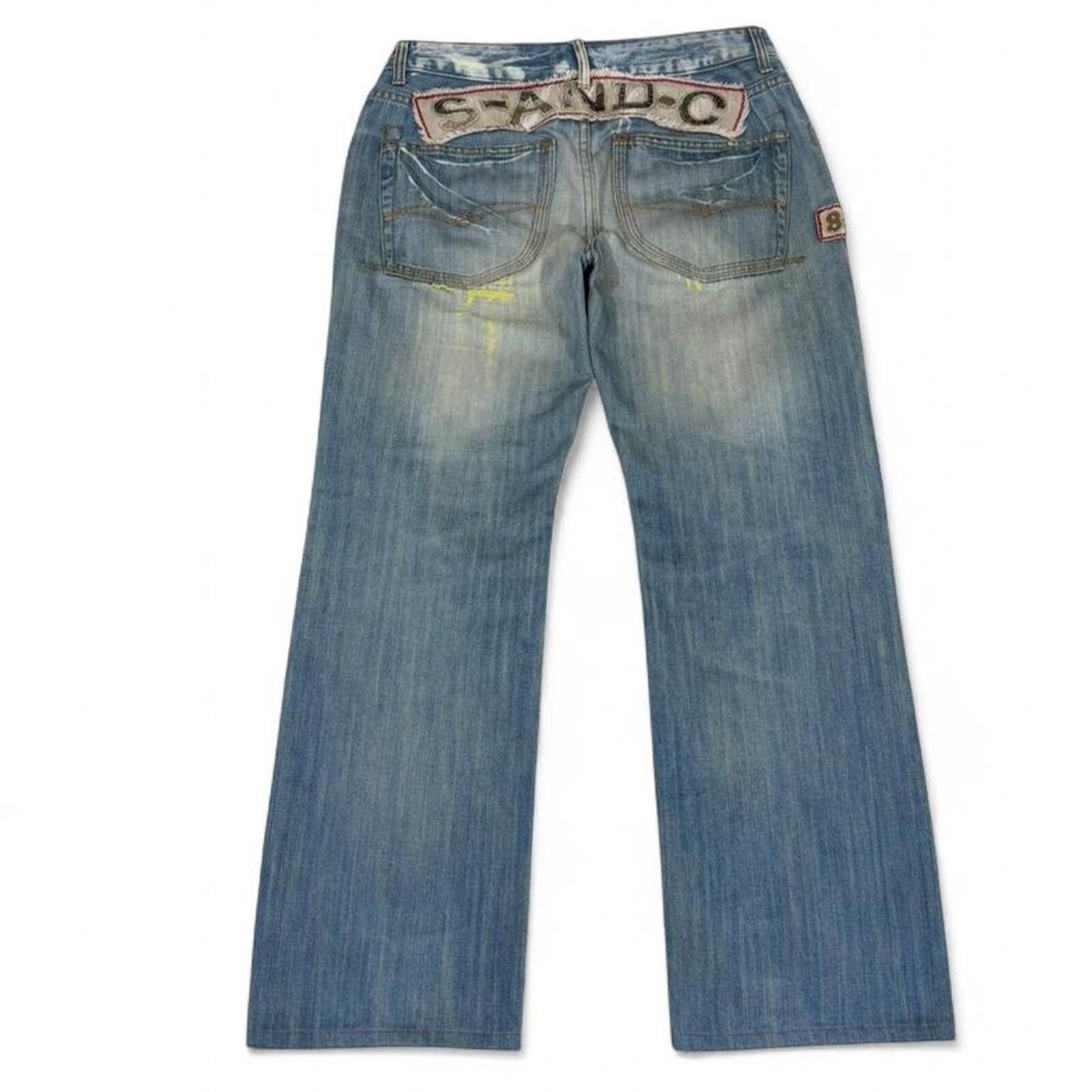 True Religion S-AND-C Unique shade denim jean Size US 33 - 1 Thumbnail