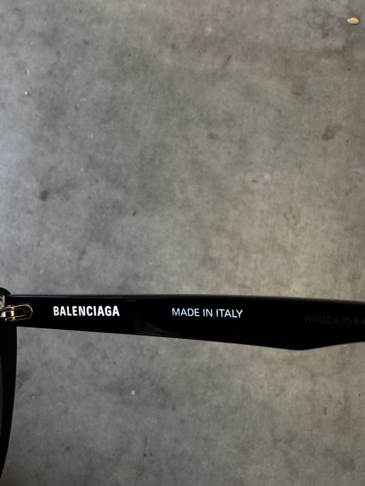 Balenciaga Balenciaga Paris D-frame Black Sunglasses Size ONE SIZE - 5 Thumbnail
