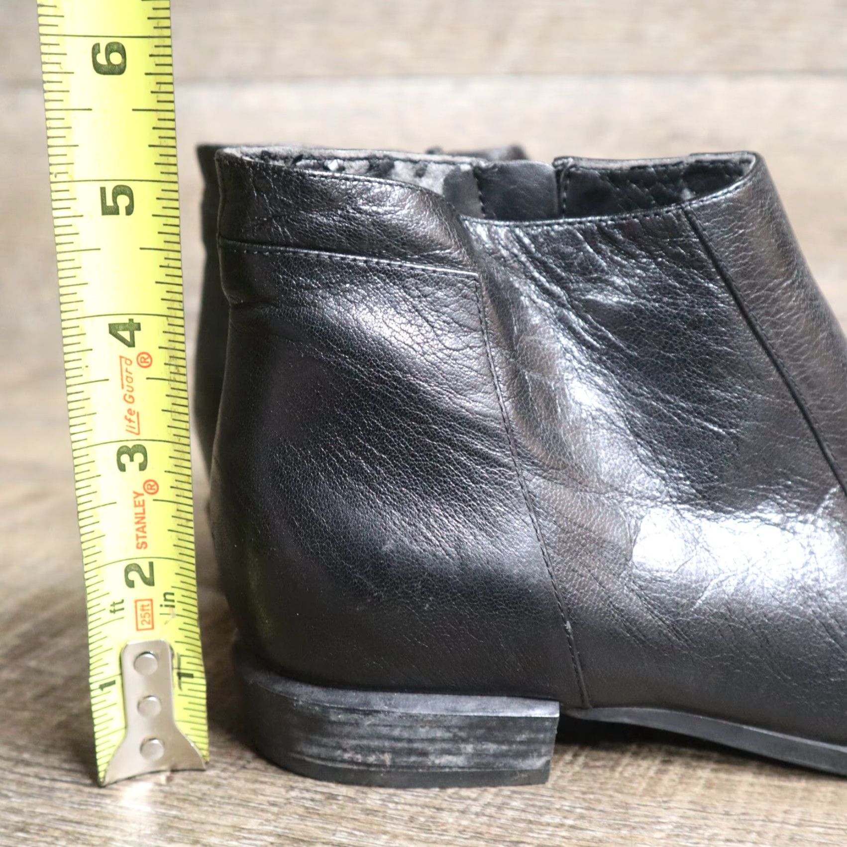 Nine West Nine West Leather Boot Black Boots Pointed Toe Wedge Women's Size 6M Vintage No Size US 6 / IT 36 - 5 Thumbnail