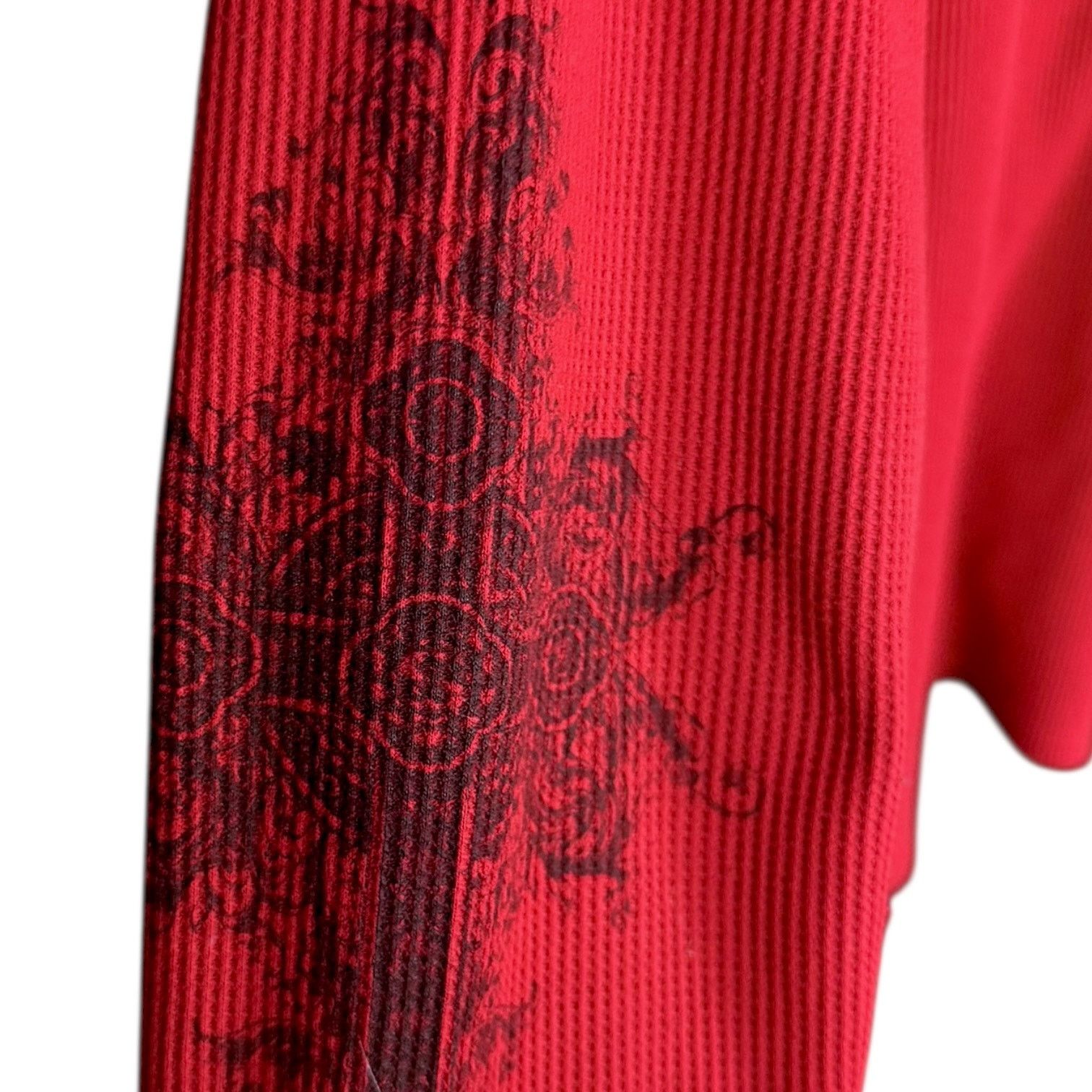 UFC Y2K UFC Ultimate Fighting Sinister L/S Red Waffle Shirt L Size US L / EU 52-54 / 3 - 5 Thumbnail