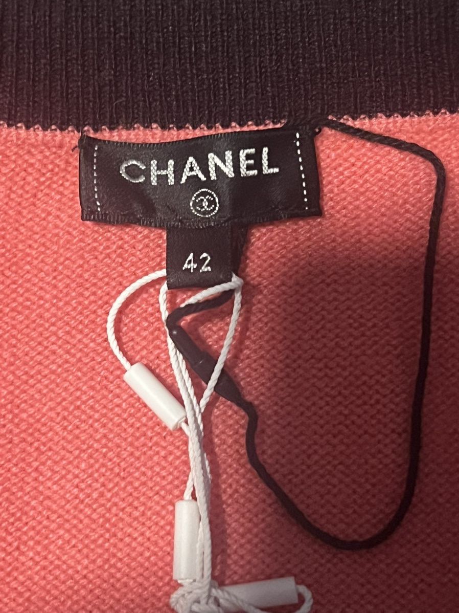 Chanel Chanel Pre fall 20A Pink Cashmere Skirt Size 30" / US 8 / IT 44 - 5 Thumbnail