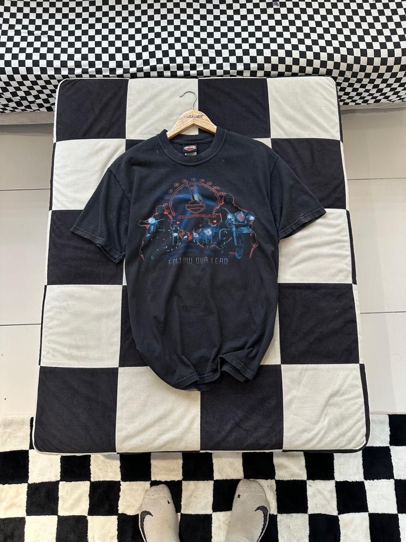 Harley Davidson × Vintage VINTAGE HARLEY DAVIDSON FOLLOW OUR LEAD Size US M / EU 48-50 / 2 - 1 Thumbnail