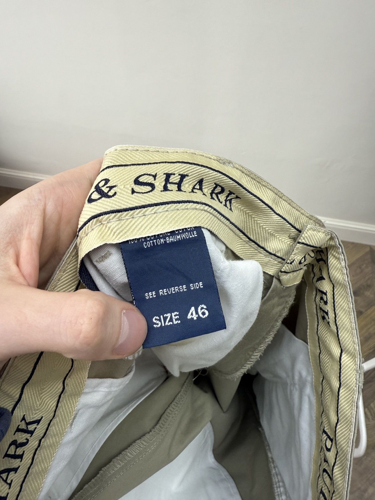 Paul & Shark Vintage Paul & Shark Beige Chino Pants Men’s Casual Trousers Size US 34 / EU 50 - 7 Thumbnail