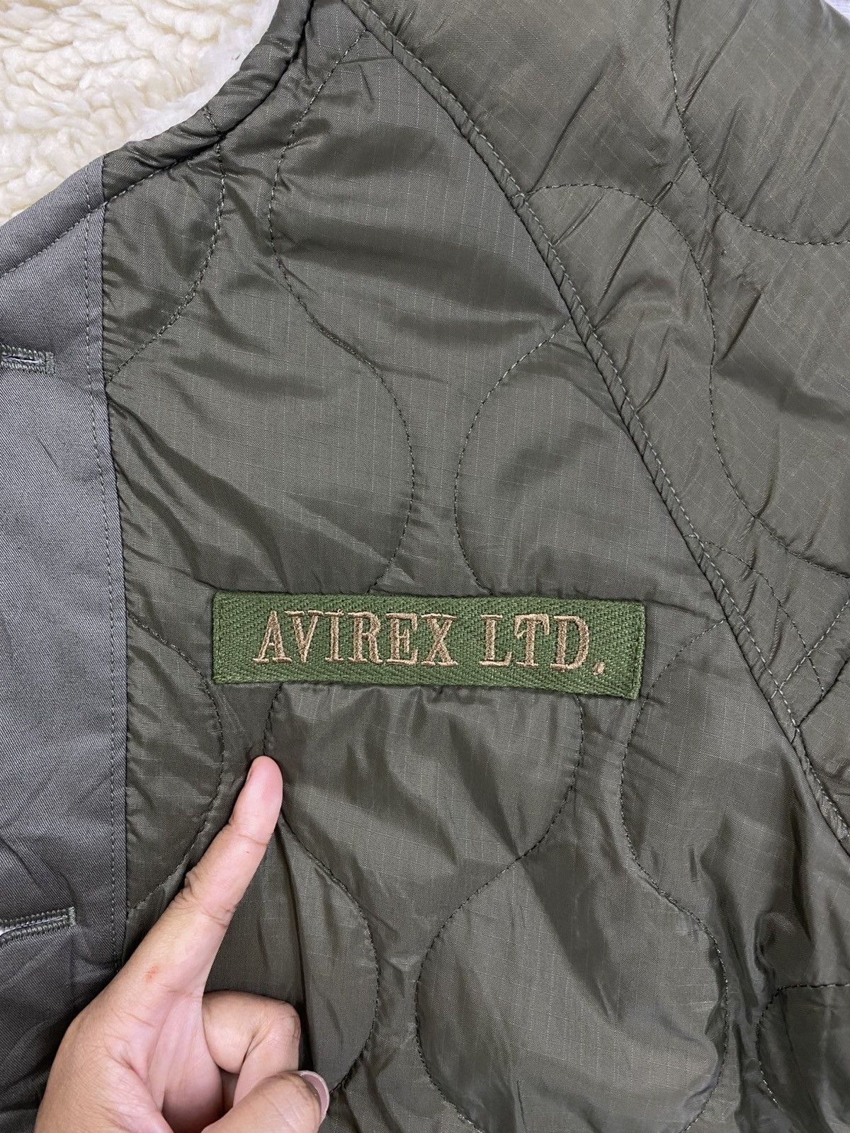 Avirex Vintage Avirex Military Quilted Lined Sherpa Parka Jacket Size US M / EU 48-50 / 2 - 6 Thumbnail