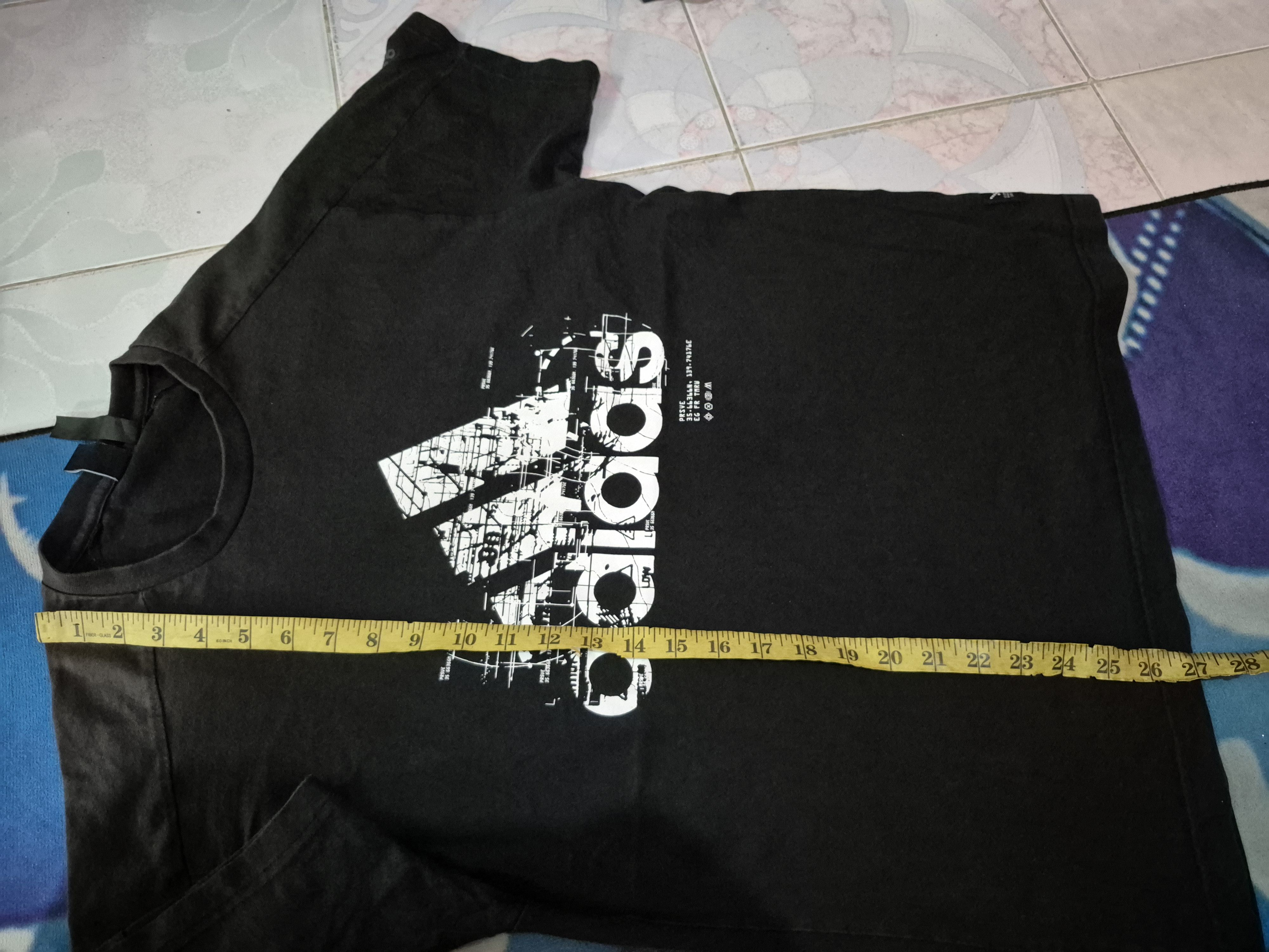 Adidas 🔥 Adidas Big Logo Sportswear Tee Size US L / EU 52-54 / 3 - 15 Thumbnail