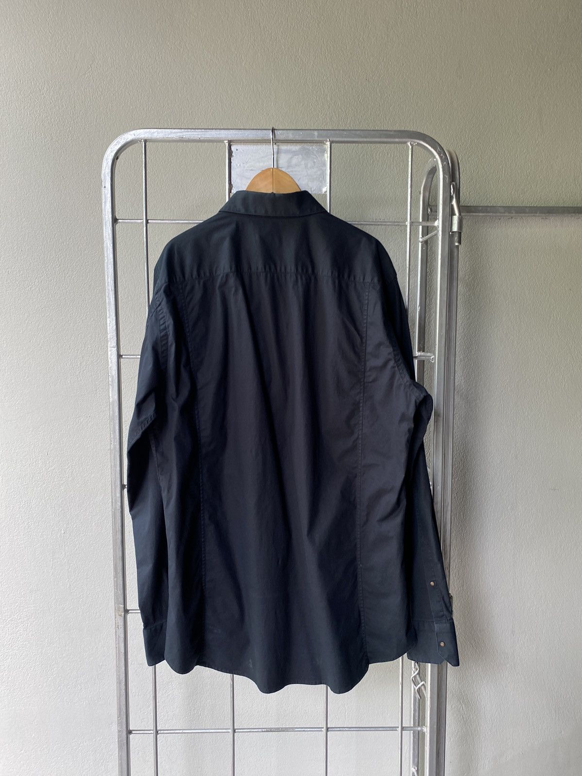 Thierry Mugler Thierry Mugler black shirt Size US L / EU 52-54 / 3 - 6 Thumbnail