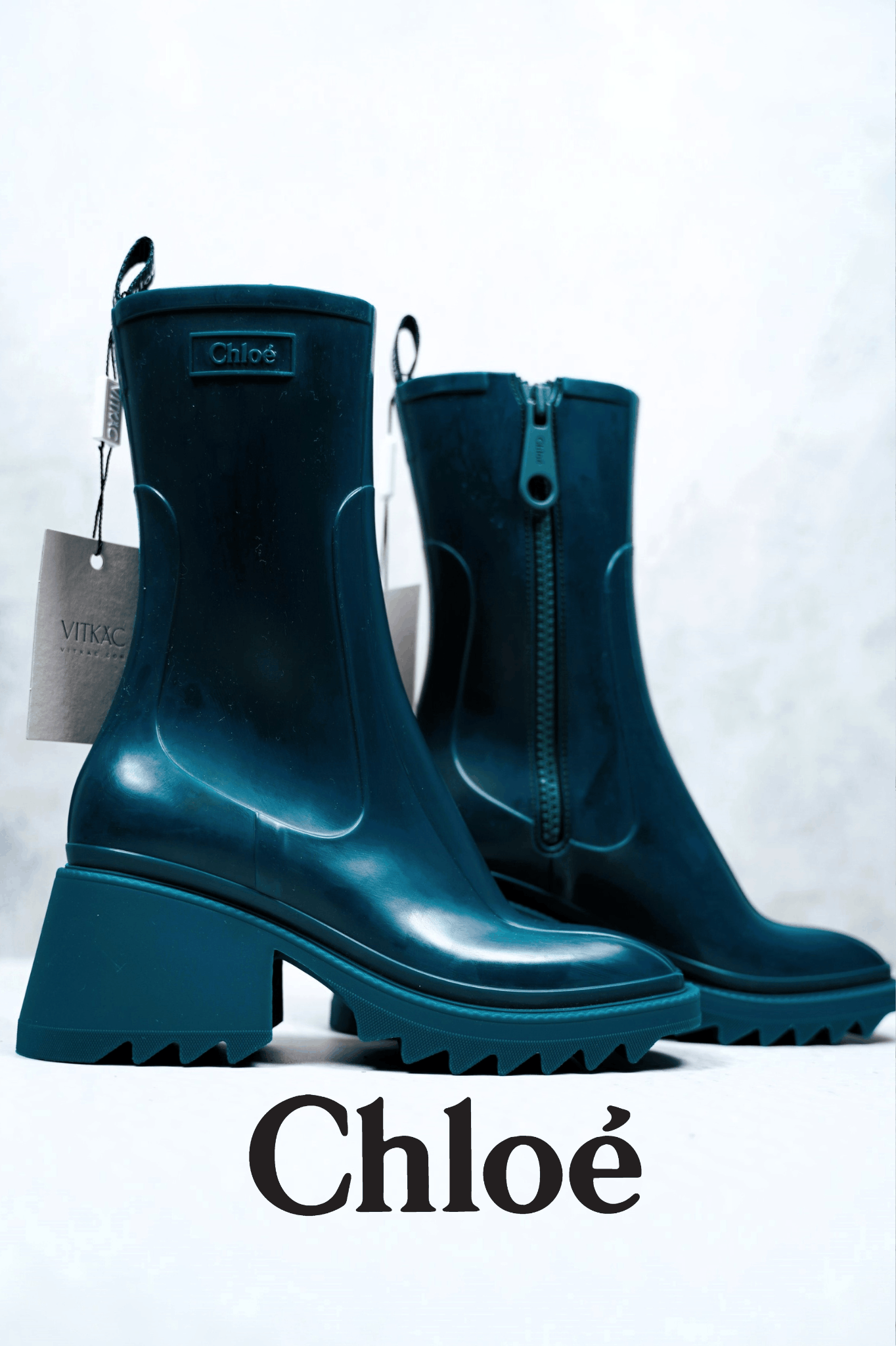 Chloe Chloé x Betty Wellinghton Boots 38 x Rain Boots x Luxury Size US 7 / IT 37 - 1 Thumbnail