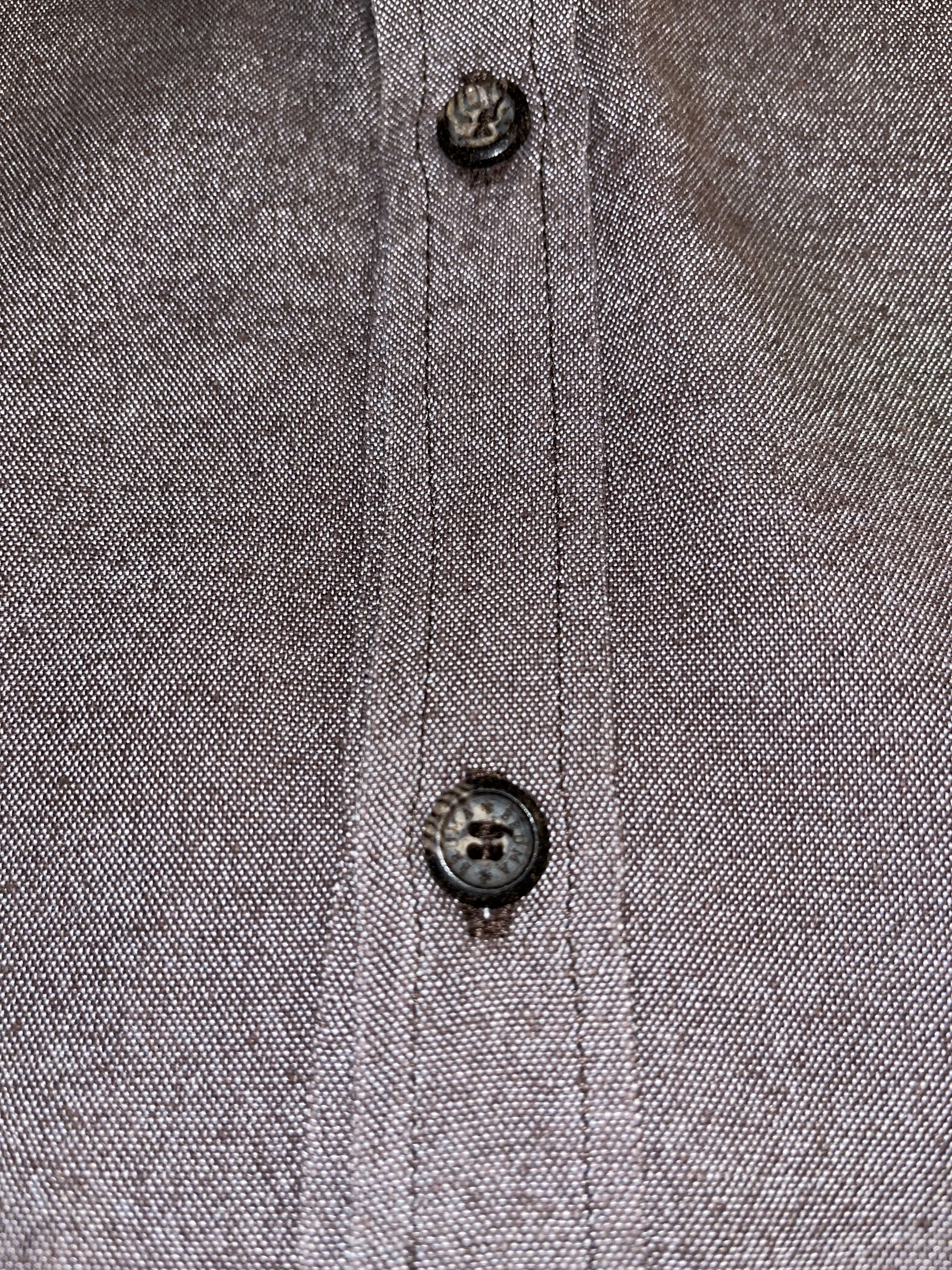 Other Vintage Workwear Greige/Brown Short-Sleeve Shirt Size US L / EU 52-54 / 3 - 5 Thumbnail