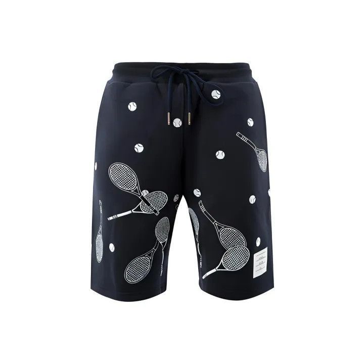 Thom Browne Thom Browne Tennis Print Sports Shorts for Men -2507 Size US 26 / EU 42 - 7 Thumbnail