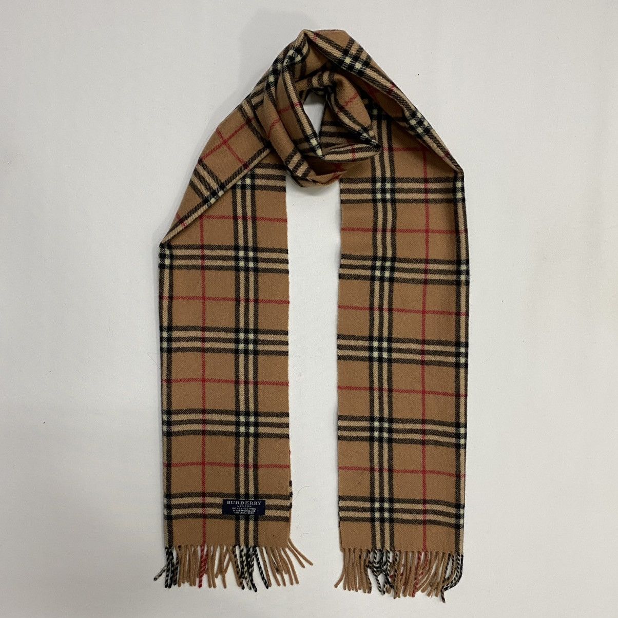 Burberry BURBERRYS SCARF MUFFLER BUR026 Size ONE SIZE - 1 Thumbnail