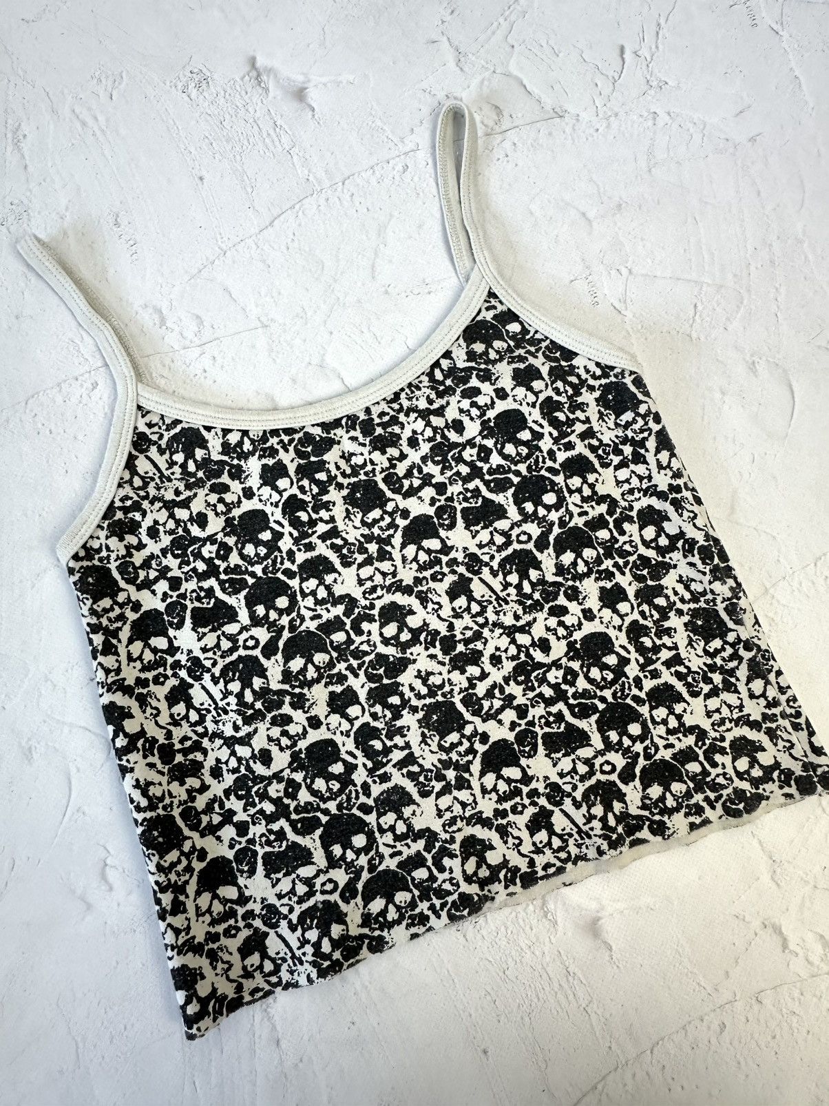 Vintage Vintage Pinted Crop Top Size S / US 4 / IT 40 - 4 Thumbnail