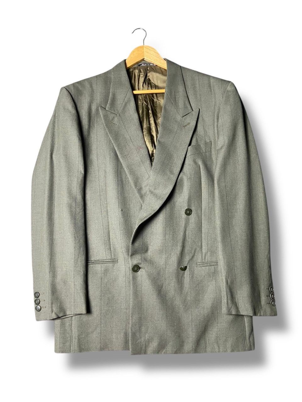 Emporio Armani Vintage Emporio Armani Double Breasted Blazer (168) Size US S / EU 44-46 / 1 - 1 Thumbnail