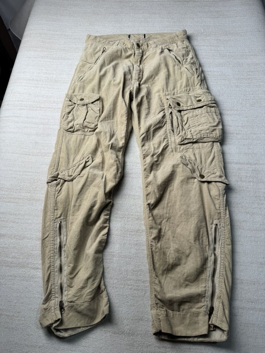 Polo Ralph Lauren Corduroy Cargo Trouser Utility Pants 32x30 Size US 32 / EU 48 - 1 Thumbnail