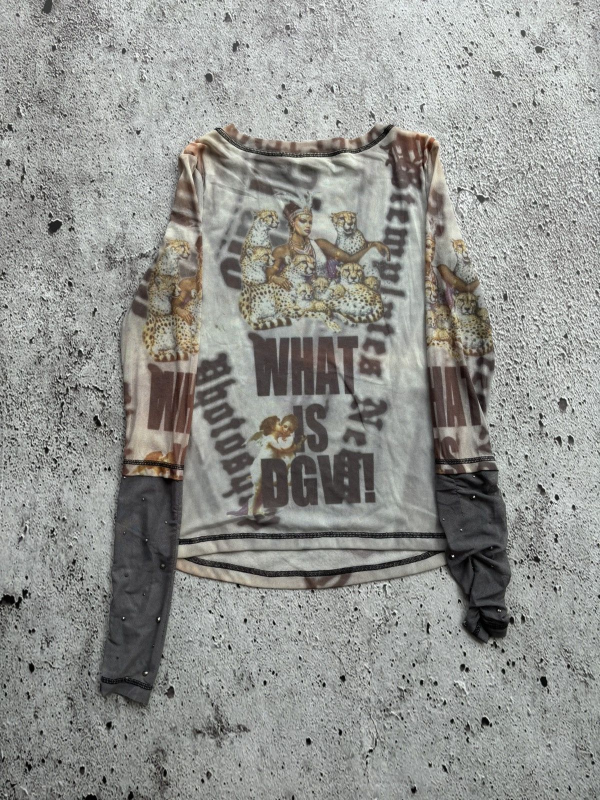 Hysteric Glamour Y2k Art Punk style Longsleeve Size M / US 6-8 / IT 42-44 - 2 Thumbnail