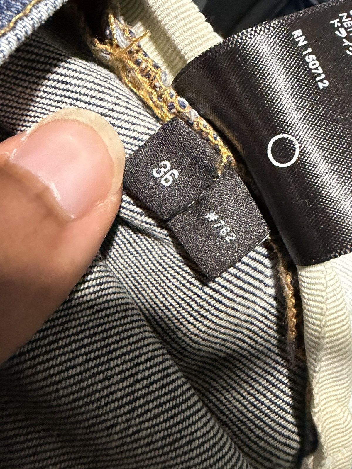 Amiri Amiri mx1 black patch Size US 36 / EU 52 - 4 Thumbnail