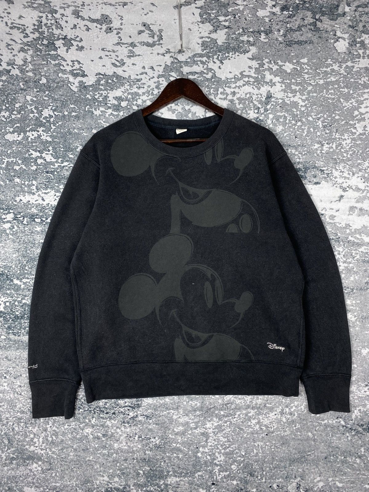 Cartoon Network × Uniqlo Vintage Disney x Mickey Mouse Big Logo Sweatshirts Size US L / EU 52-54 / 3 - 1 Thumbnail