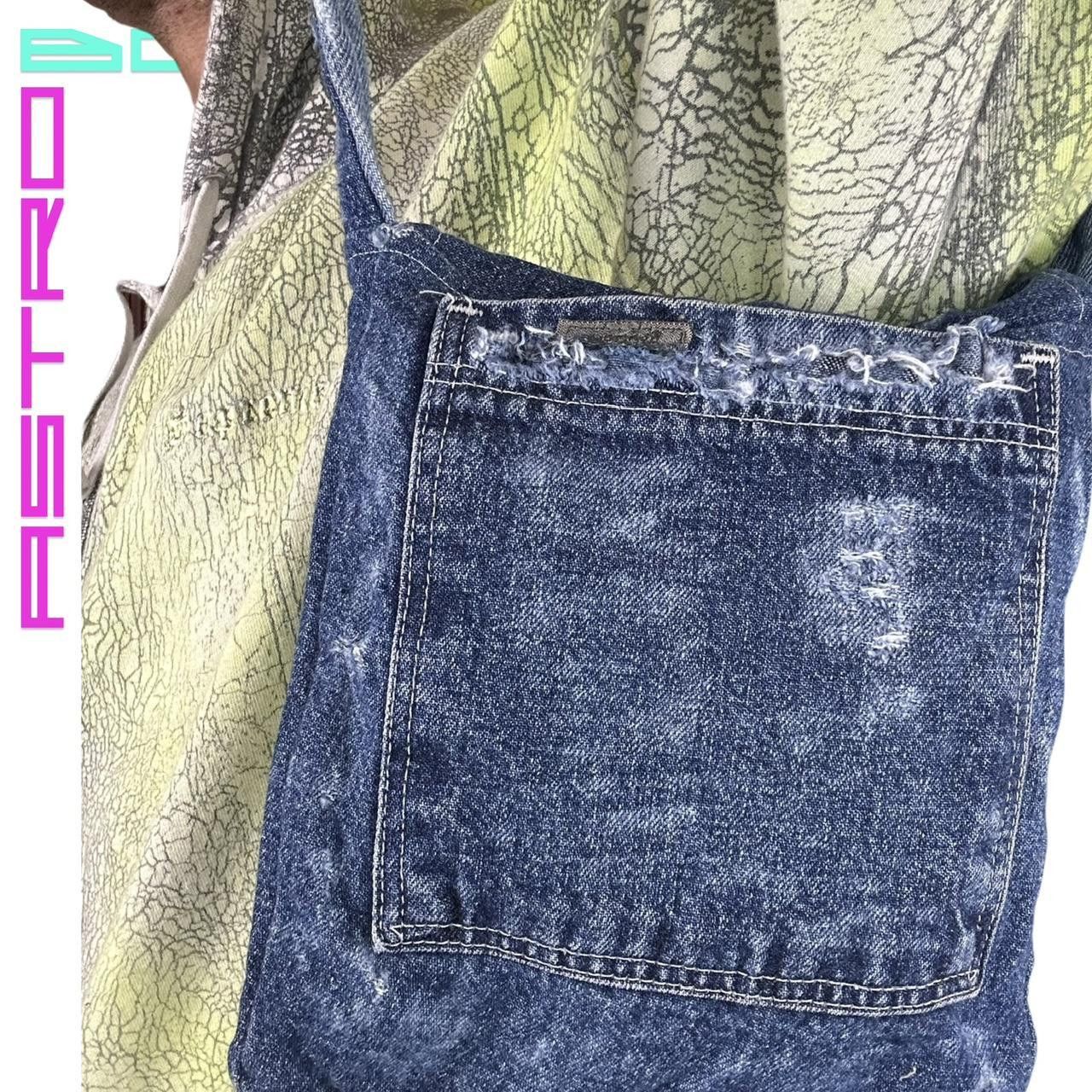 Other ASTROBOI* UPCYCLED BLUE DENIM SHOULDER BAG Size ONE SIZE - 4 Thumbnail