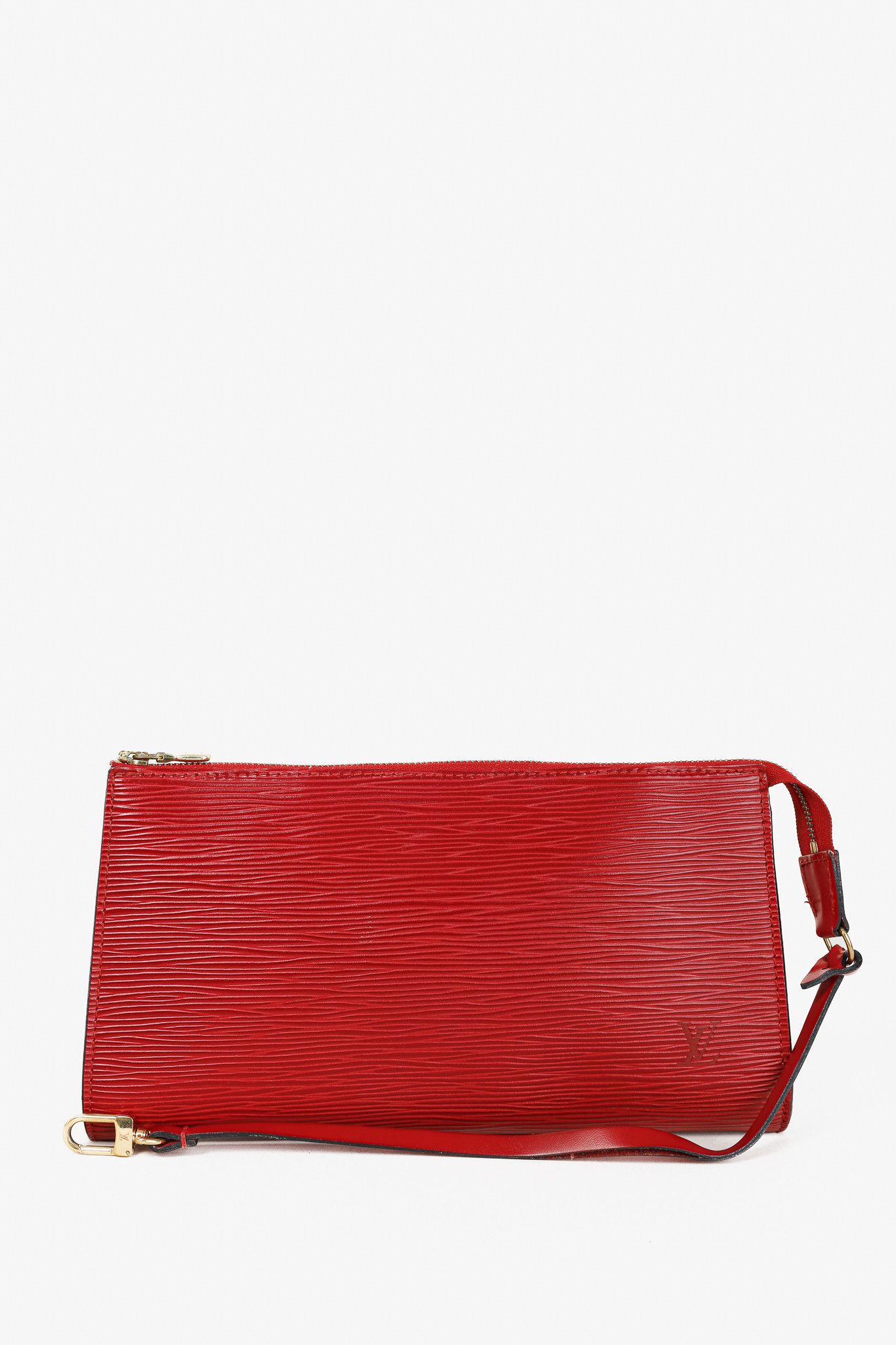 Louis Vuitton Louis Vuitton Epi Castillan Red Pochette Accessoires Bag Size ONE SIZE - 1 Thumbnail