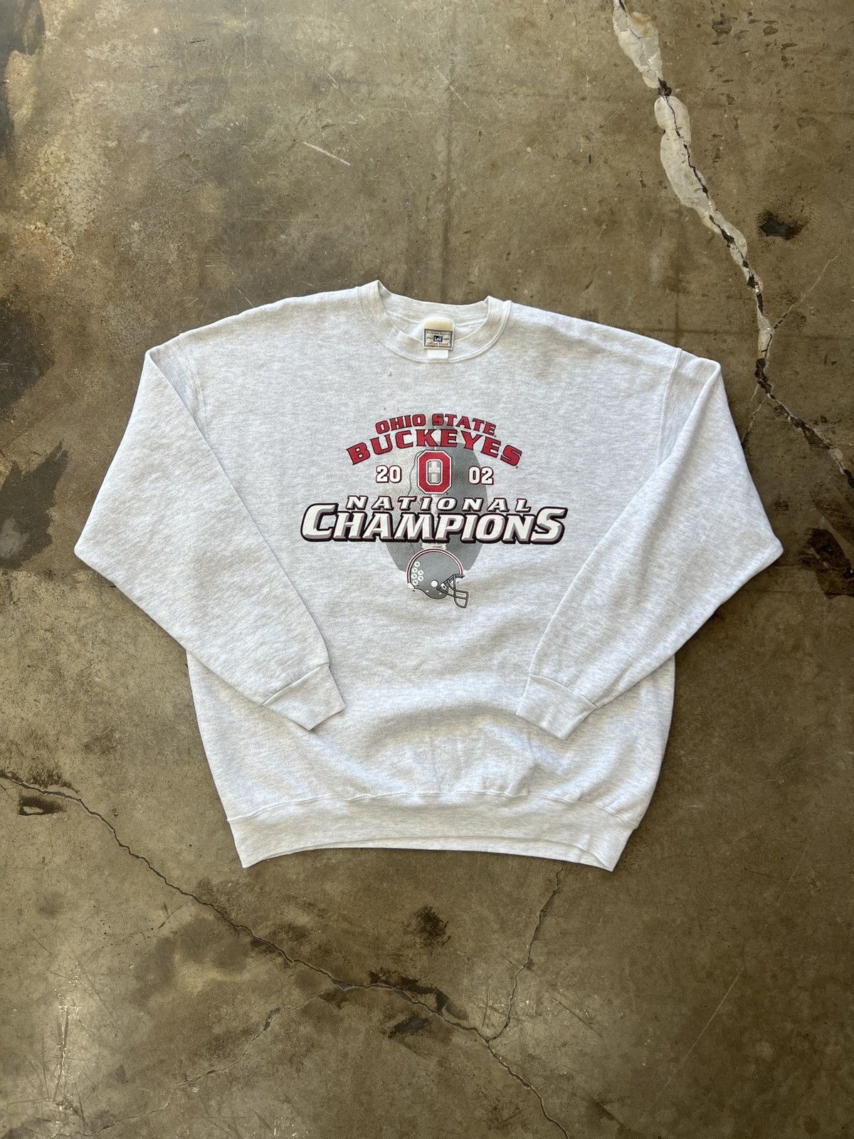 NCAA Vintage 2002 Ohio State Buckeyes National Champ Lee Tag XL Size US XL / EU 56 / 4 - 2 Thumbnail