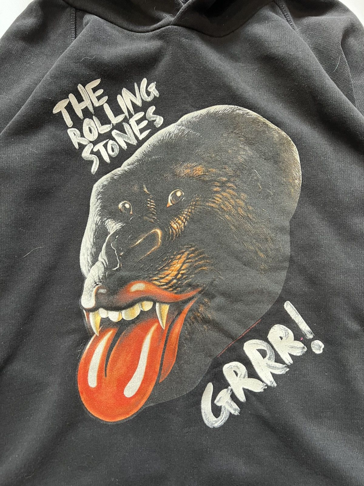 Other Vintage The Rolling Stones Grrr! Black Hoodie Monkey Size US M / EU 48-50 / 2 - 4 Thumbnail