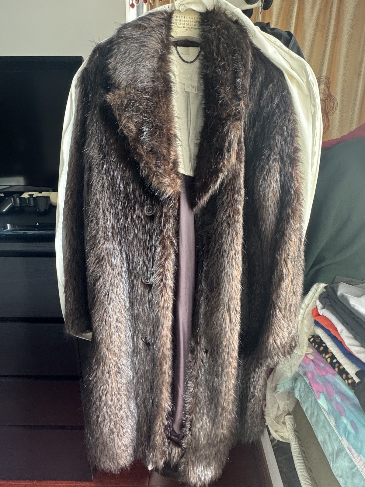 H&M × Maison Margiela Masion Martin Margiela x HM faux fur coat Size US S / EU 44-46 / 1 - 3 Thumbnail