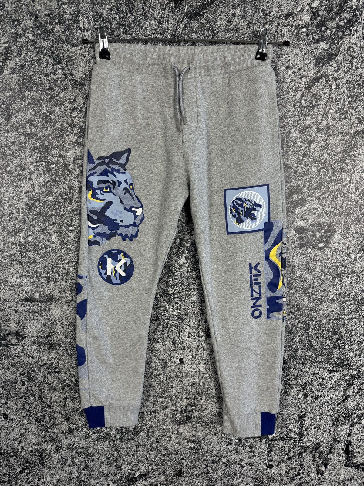 Kenzo Kenzo Kids Track Pants Cotton Trousers Big Logo Size 12A/152 Size US 26 / EU 42 - 2 Thumbnail
