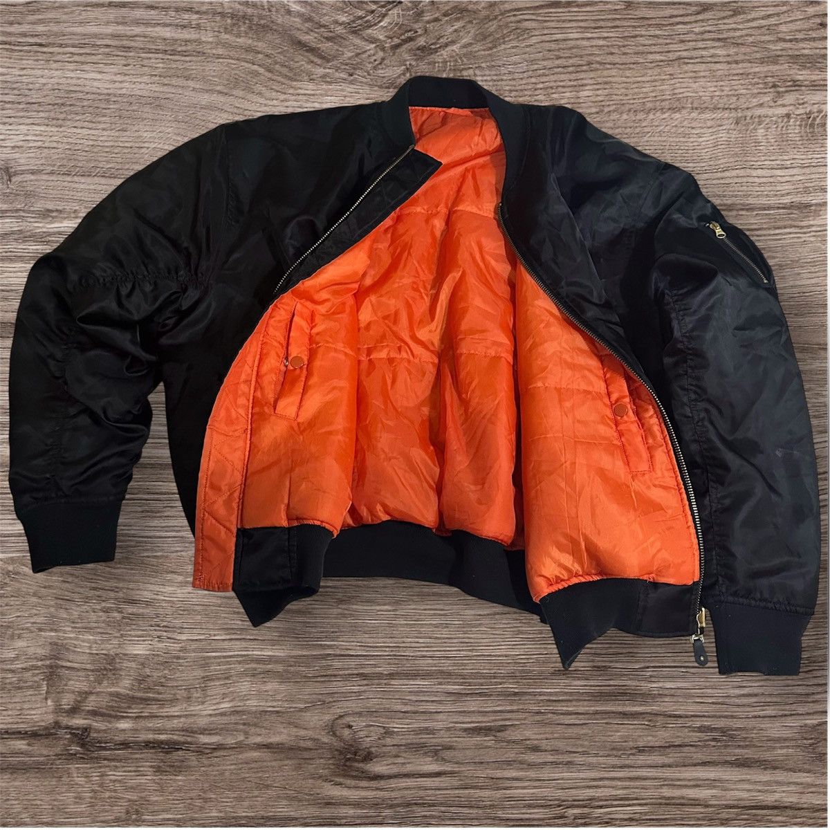 Other XL Reversible Bomber Jacket Size US XL / EU 56 / 4 - 2 Thumbnail