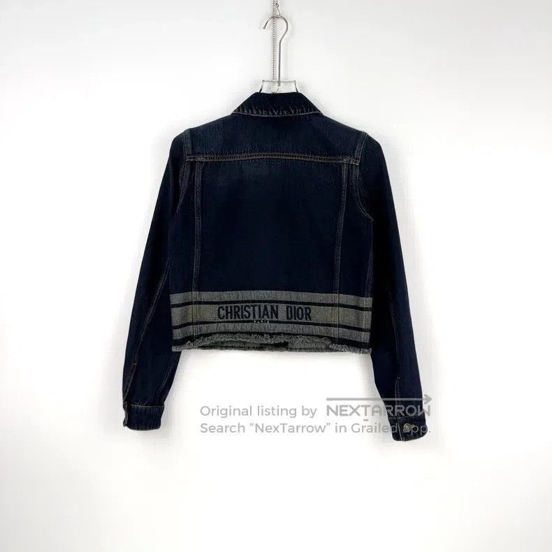 Dior Dior Classic logo woollen denim jacket Size XS / US 0-2 / IT 36-38 - 4 Thumbnail