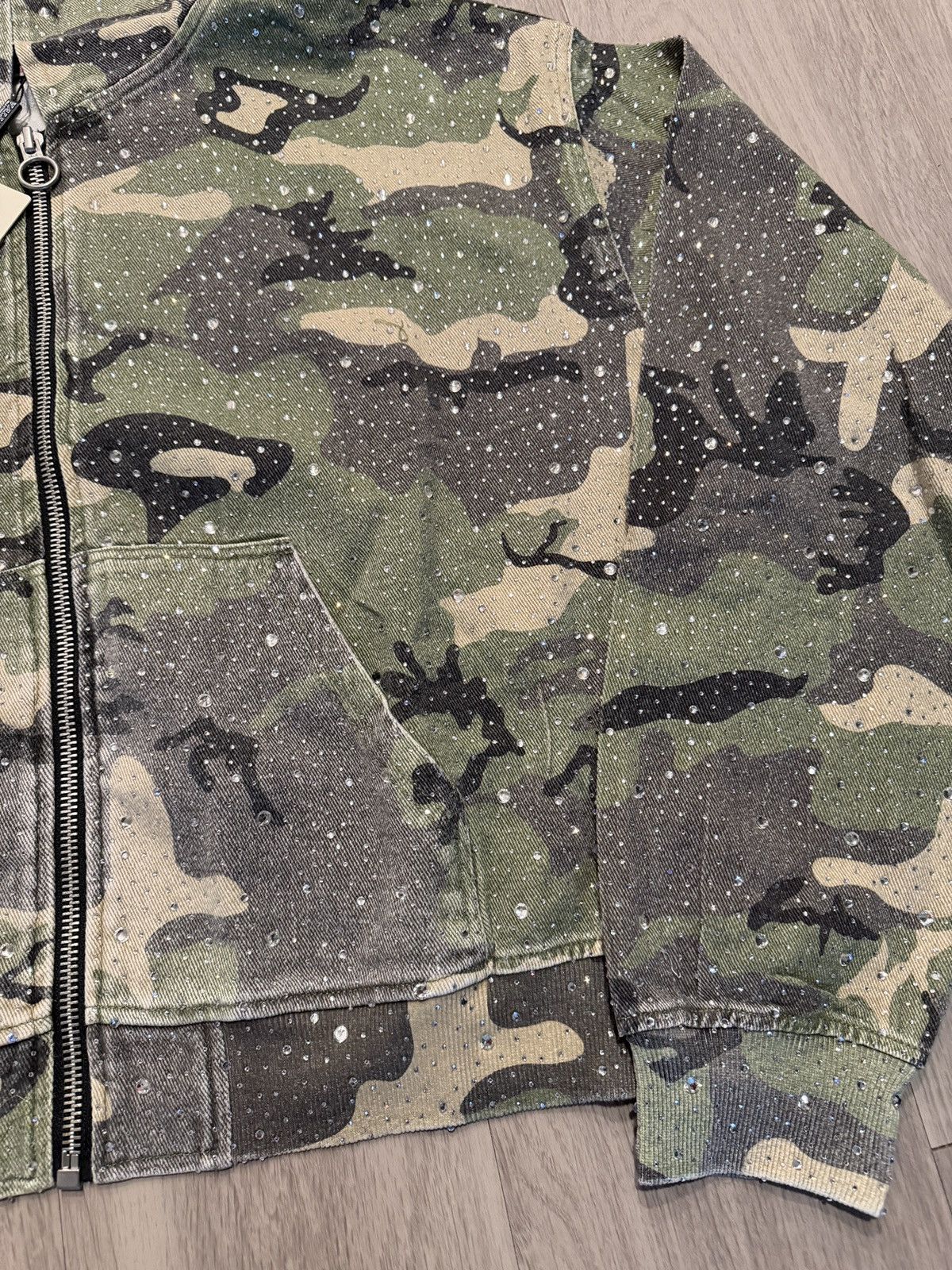 Vale Vale Forever Crystal Camo Work Jacket Size US L / EU 52-54 / 3 - 6 Thumbnail